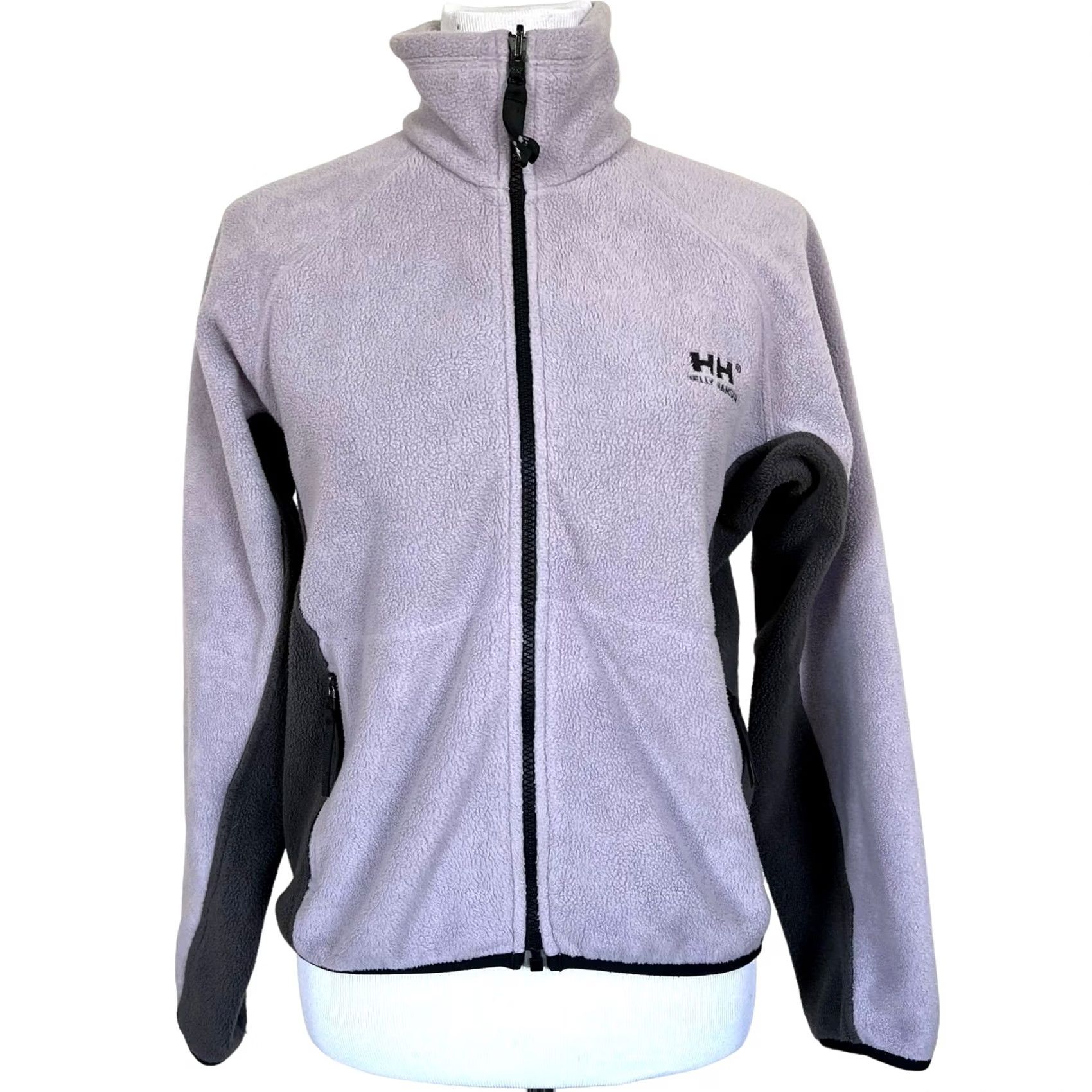 Helly Hansen VINTAGE HELLY HANSEN Women's Fleece Jacket Lavender Light Purple Full Zip XS Size XS / US 0-2 / IT 36-38 - 2 Thumbnail