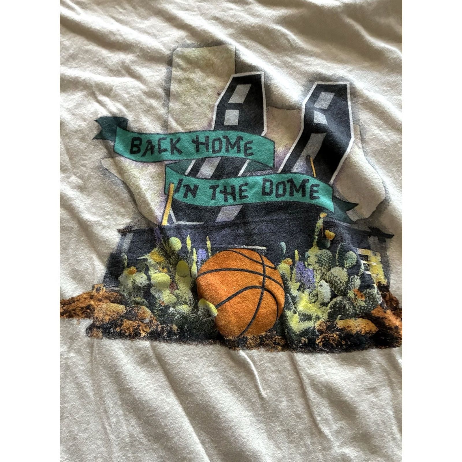 Vintage Spurs Back Home In The Dome Special Edition Shirt Men’s Large Size US L / EU 52-54 / 3 - 2 Thumbnail