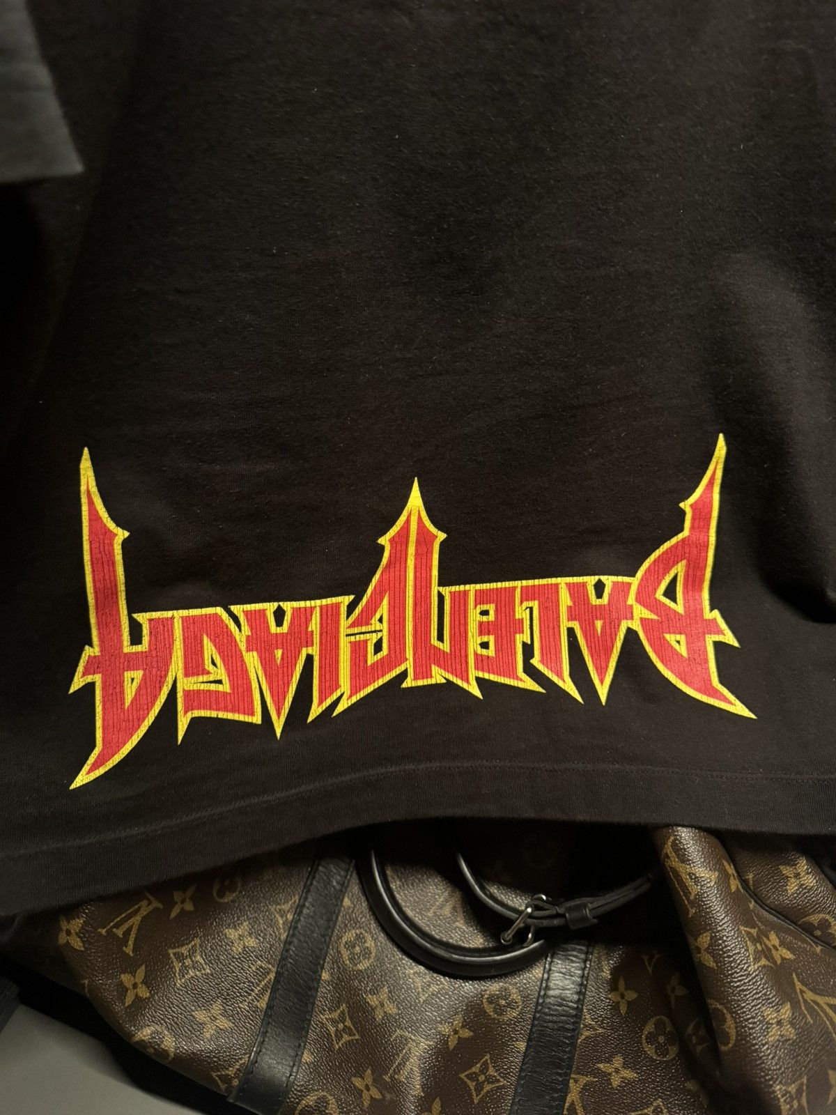 Balenciaga Balenciaga Upside Down Tshirt Size US L / EU 52-54 / 3 - 5 Thumbnail