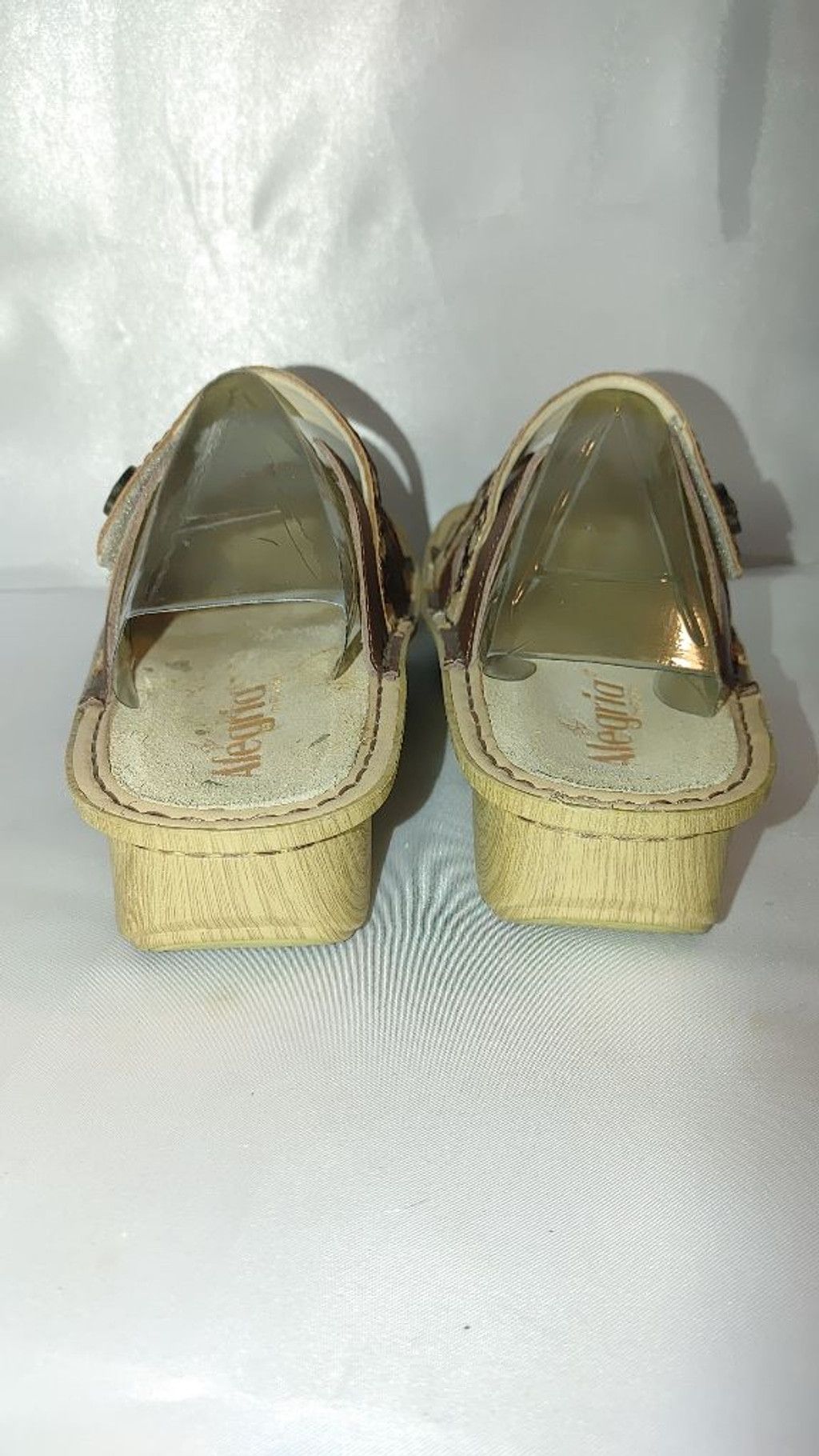 Alyx Alegria Clara Coco CLA 612 leather slip-on sandals size 38 Size US 7.5 / IT 37.5 - 7 Thumbnail