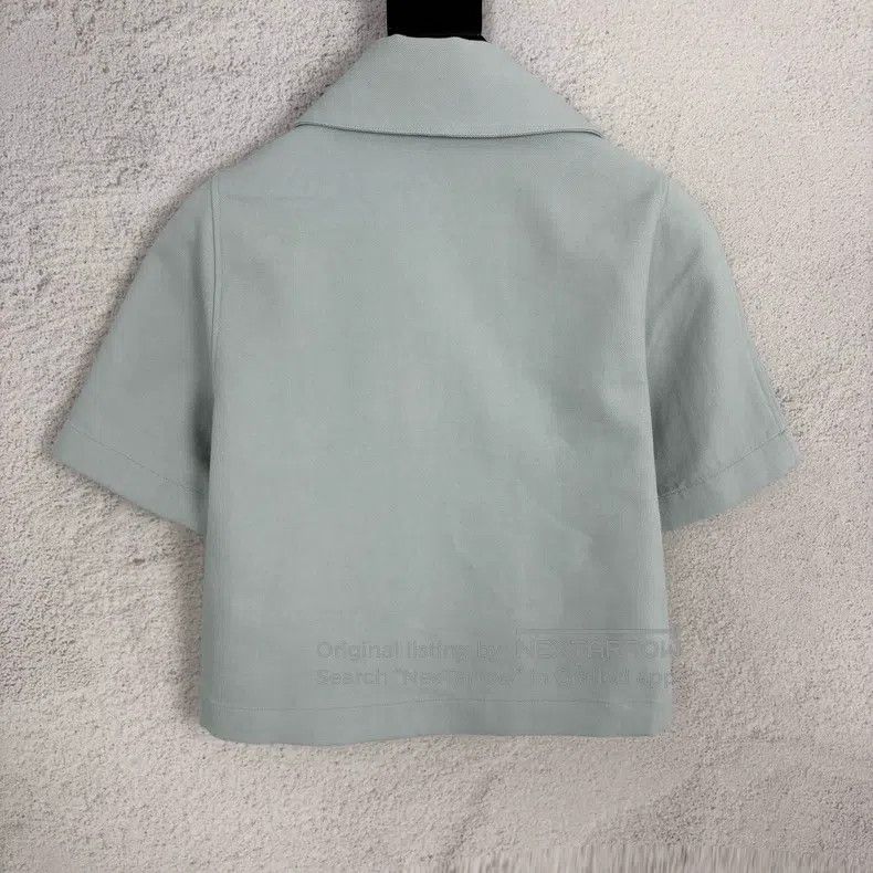 Loewe Loewe Short Sleeve Shirt Jacket Size XS / US 0-2 / IT 36-38 - 2 Thumbnail