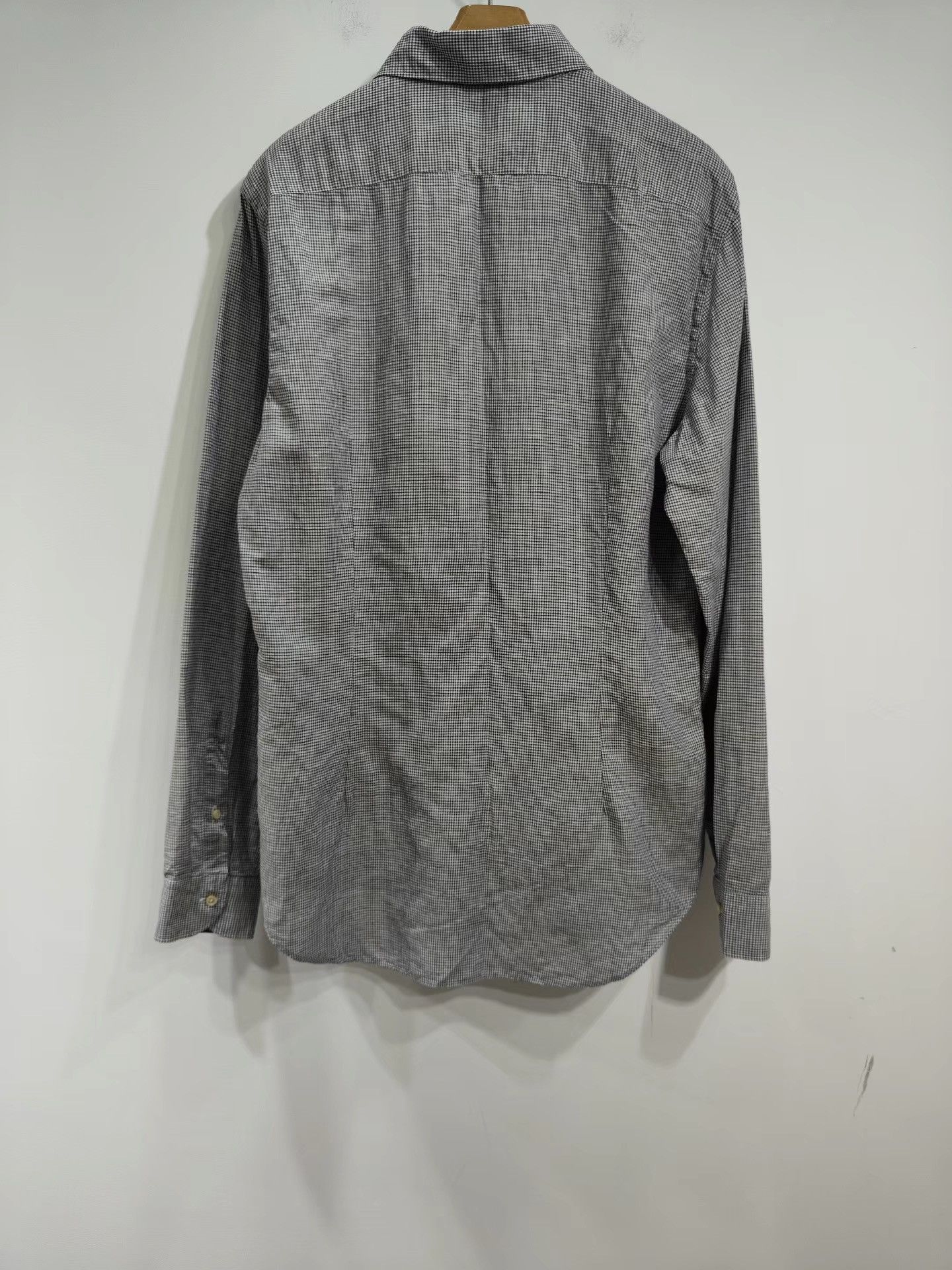 Corneliani CORNELIANI Men's Linen Long Sleeve Shirt K29 Size US L / EU 52-54 / 3 - 2 Thumbnail