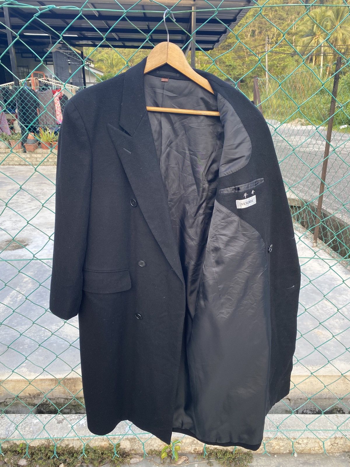 Japanese Brand Mackenzie mohair trench coat Size US M / EU 48-50 / 2 - 5 Thumbnail