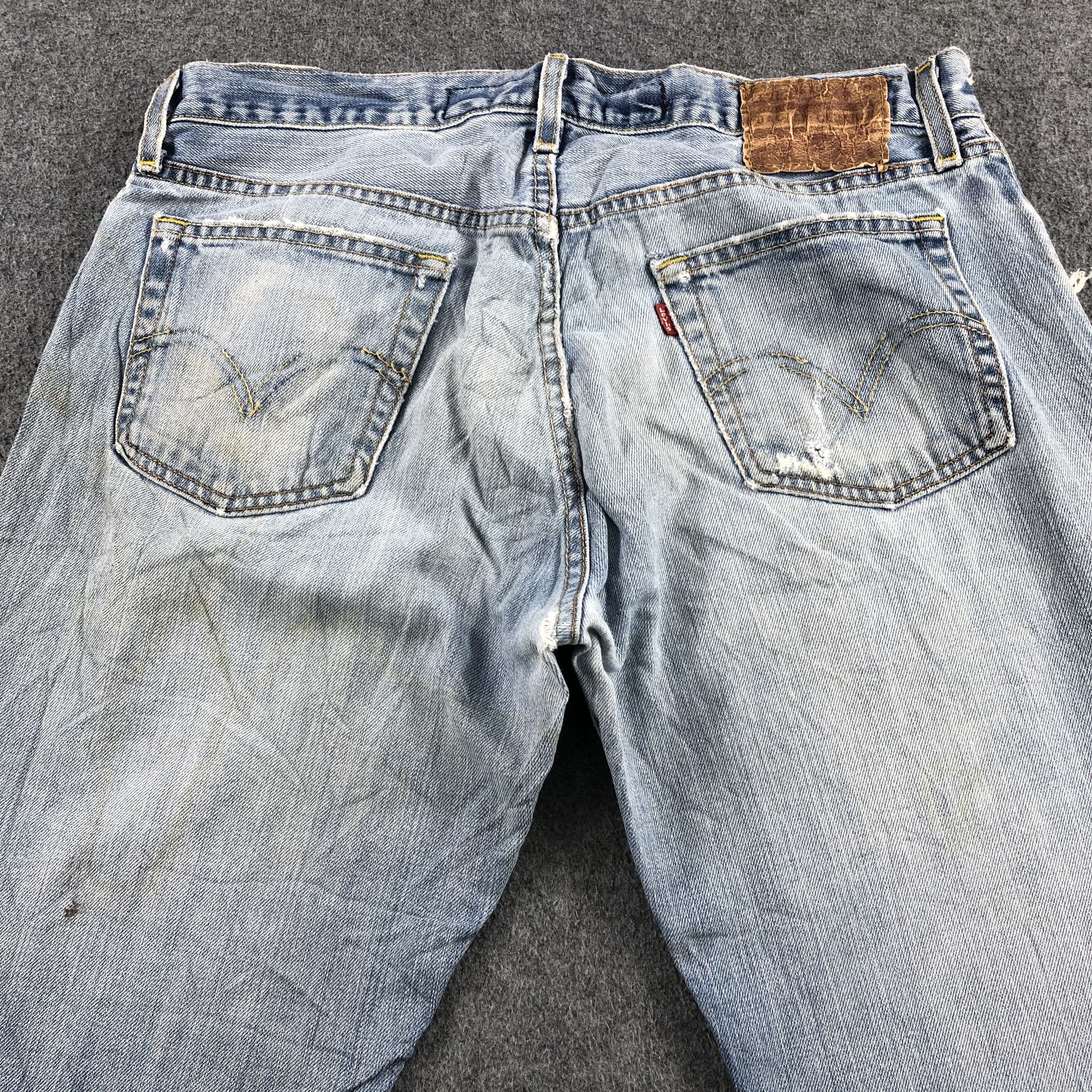 Levi's Vintage 90s Light Wash Levis 527 Jeans-J2055 Size US 34 / EU 50 - 4 Thumbnail