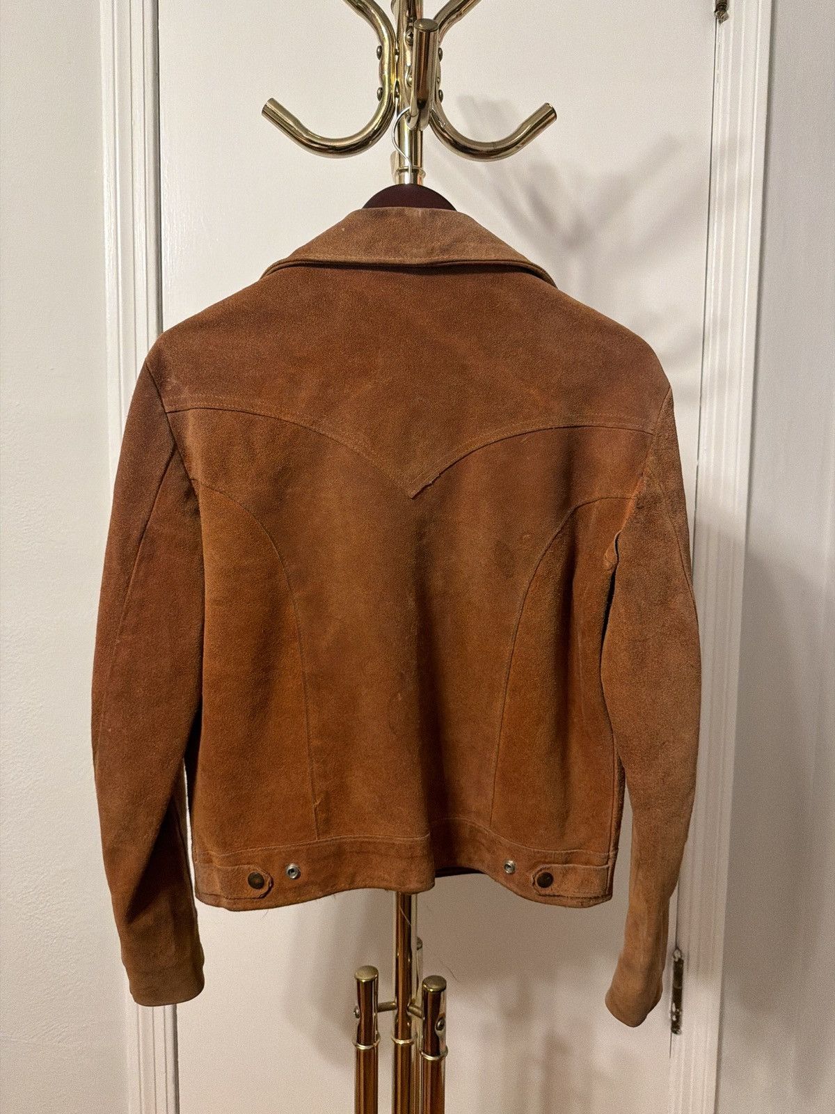 Vintage Vintage Joo Kay Suede leather jacket Size US S / EU 44-46 / 1 - 2 Thumbnail