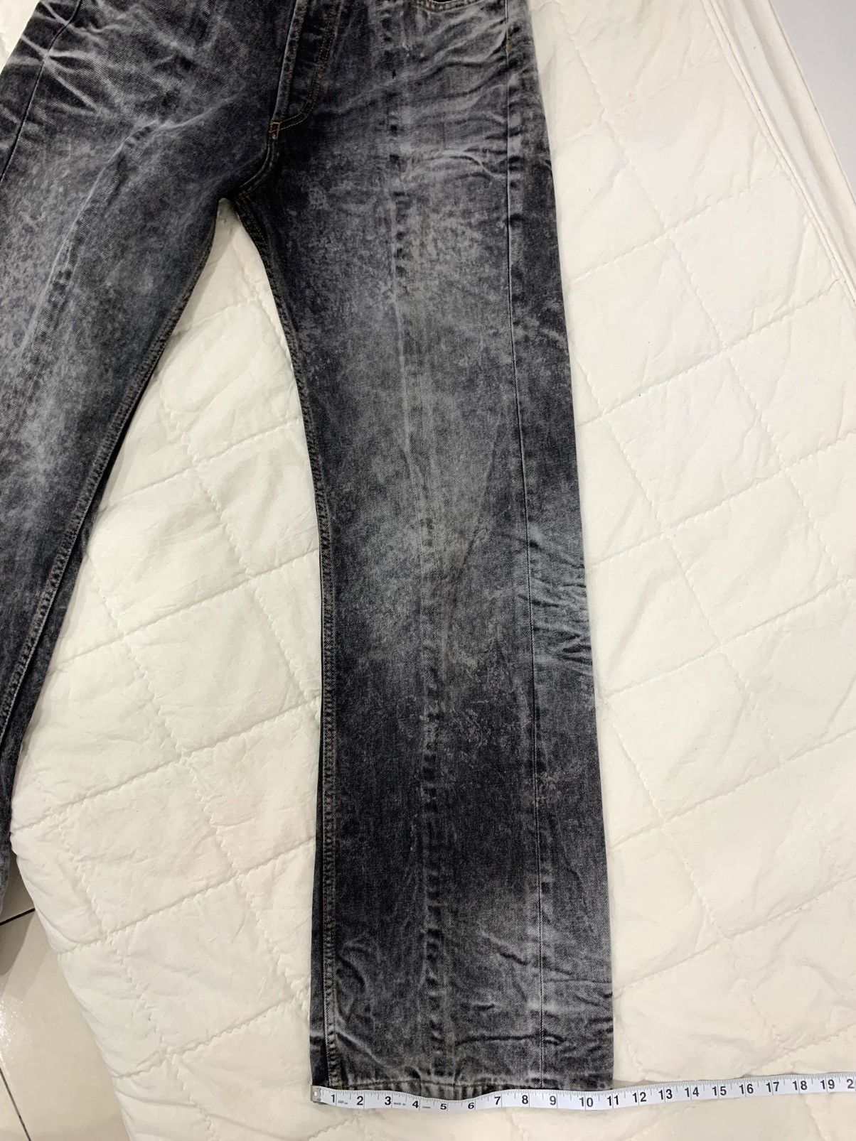 Y/Project Y/Project Metal Wire Wide Leg Jeans Size US 26 / EU 42 - 18 Thumbnail