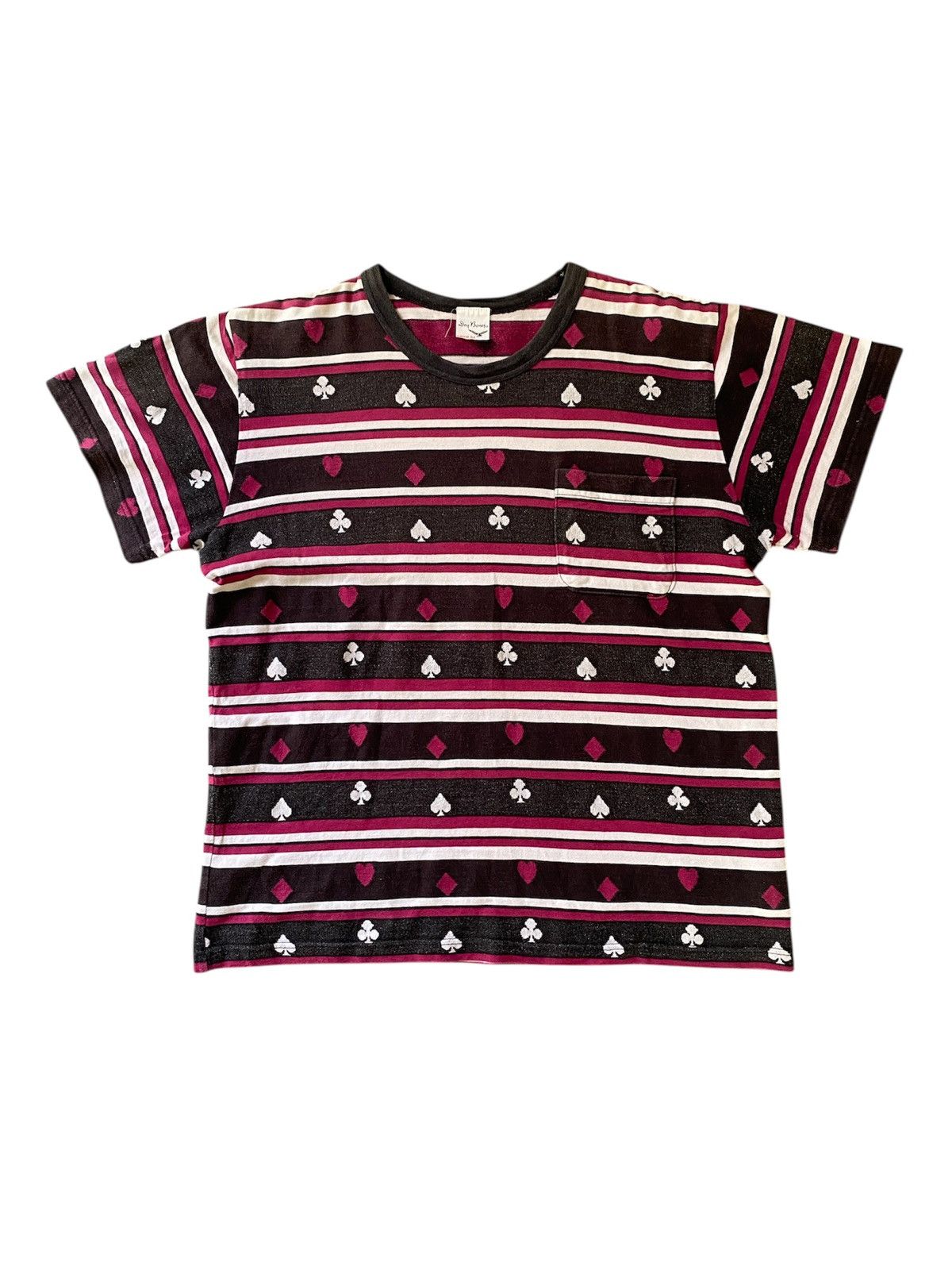 Dry Bones 1990s Dry Bones Jacquard deck of cards tee Size US M / EU 48-50 / 2 - 1 Thumbnail
