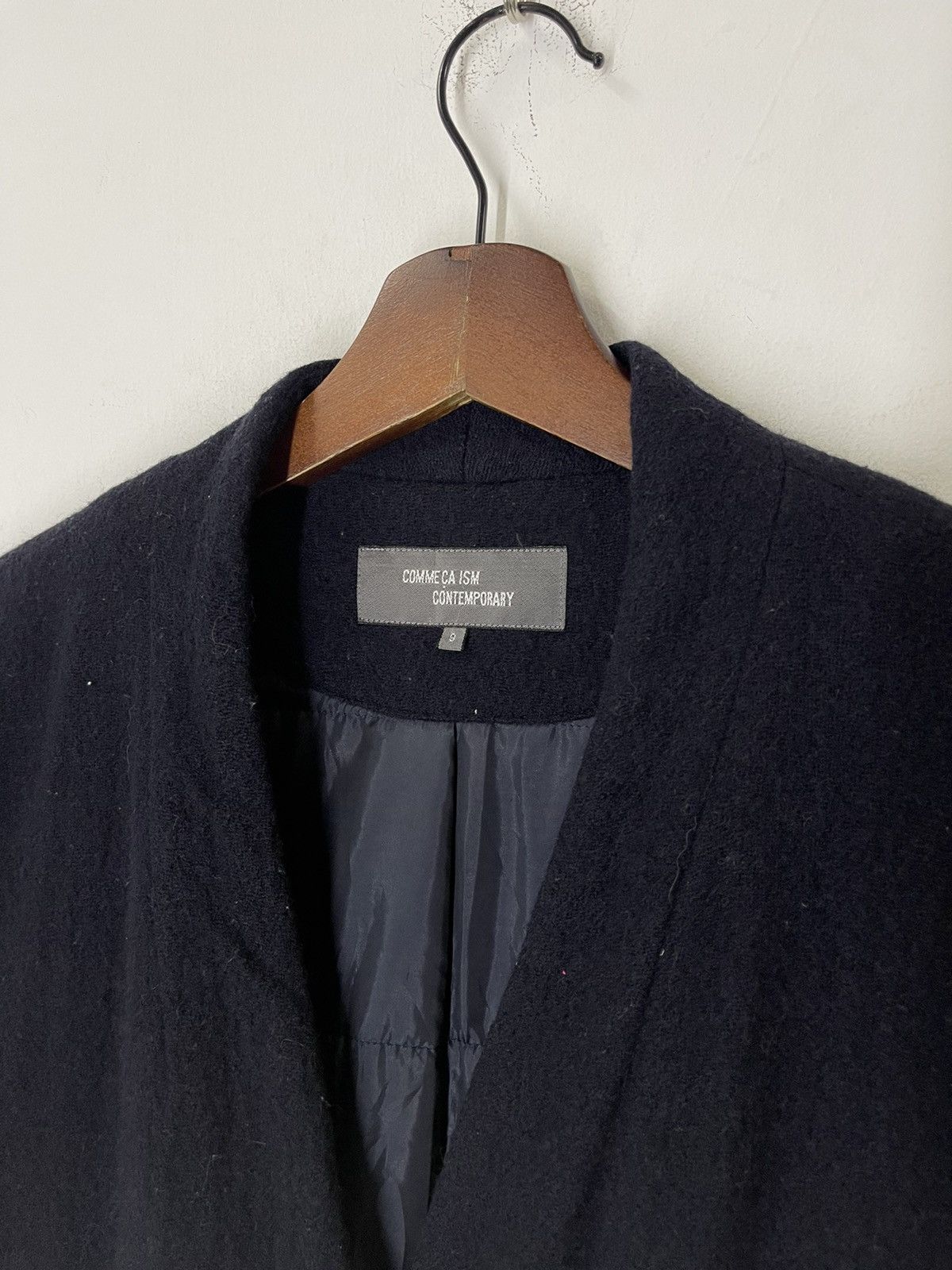 Comme des Garcons × Japanese Brand AVANT GARDE FASHION WOOL LONG COAT CDG Size M / US 6-8 / IT 42-44 - 3 Thumbnail