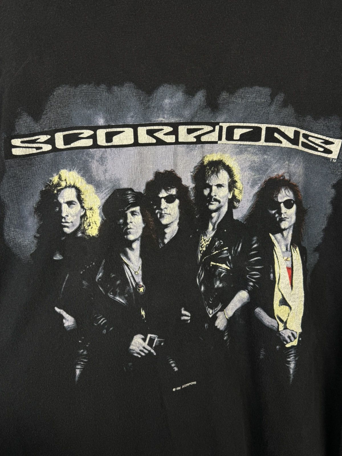 Band Tees 90s Scorpions Tease Me Please Me 1990/91 Tour Long Sleeve XL Size US XL / EU 56 / 4 - 2 Thumbnail
