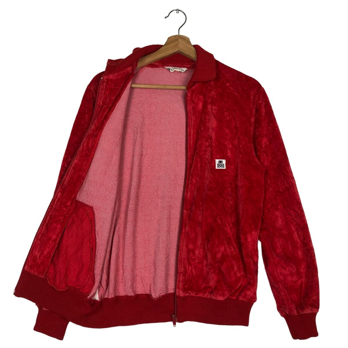 Vintage 🔥80’s Vtg Bomber Jacket Velvet Cerutti 1881 Made in Italy Size US M / EU 48-50 / 2 - 9 Thumbnail