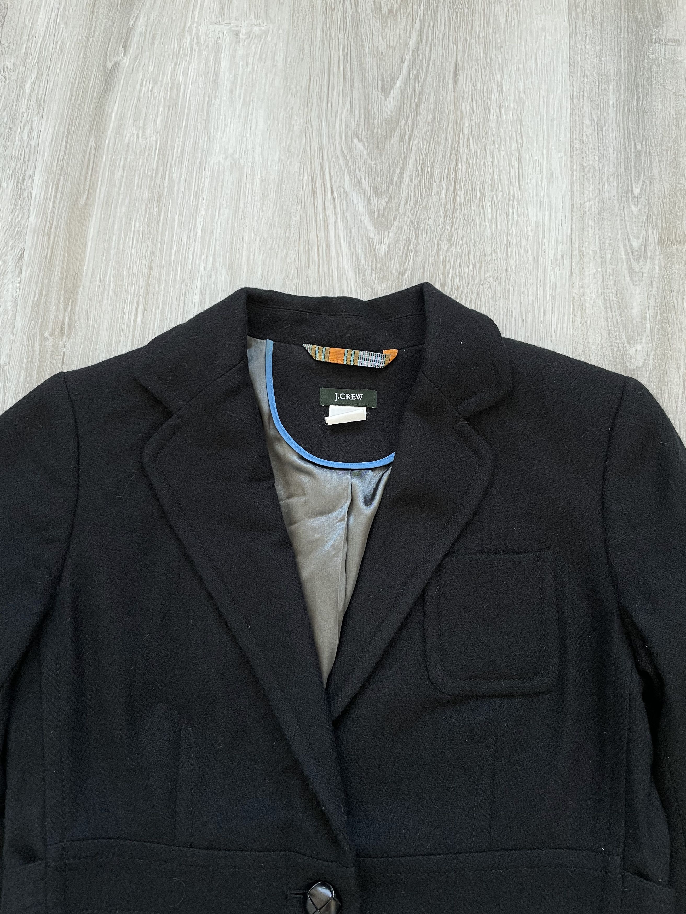 J.Crew J.Crew Wool Blazer Size S / US 4 / IT 40 - 2 Thumbnail