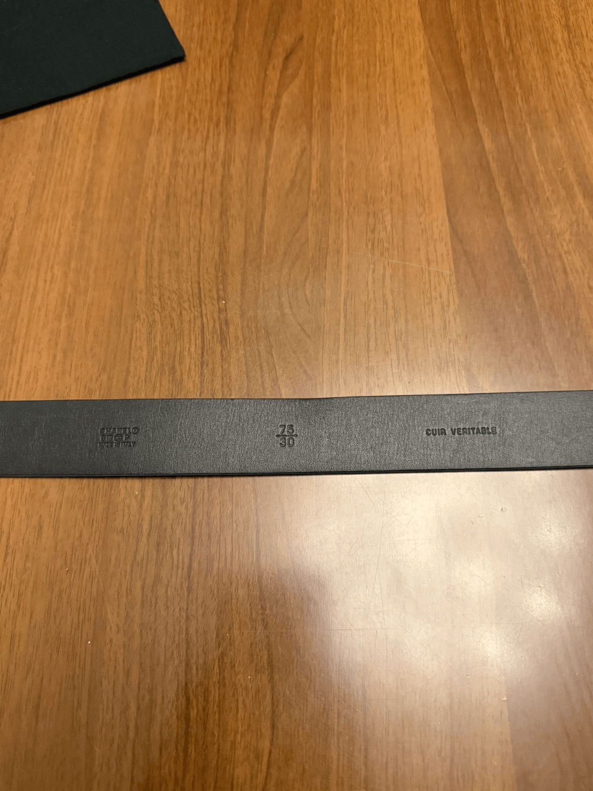 Chanel Chanel Sz 75 Chanel Logo Blue Grey Belt-2506 Size ONE SIZE - 4 Thumbnail