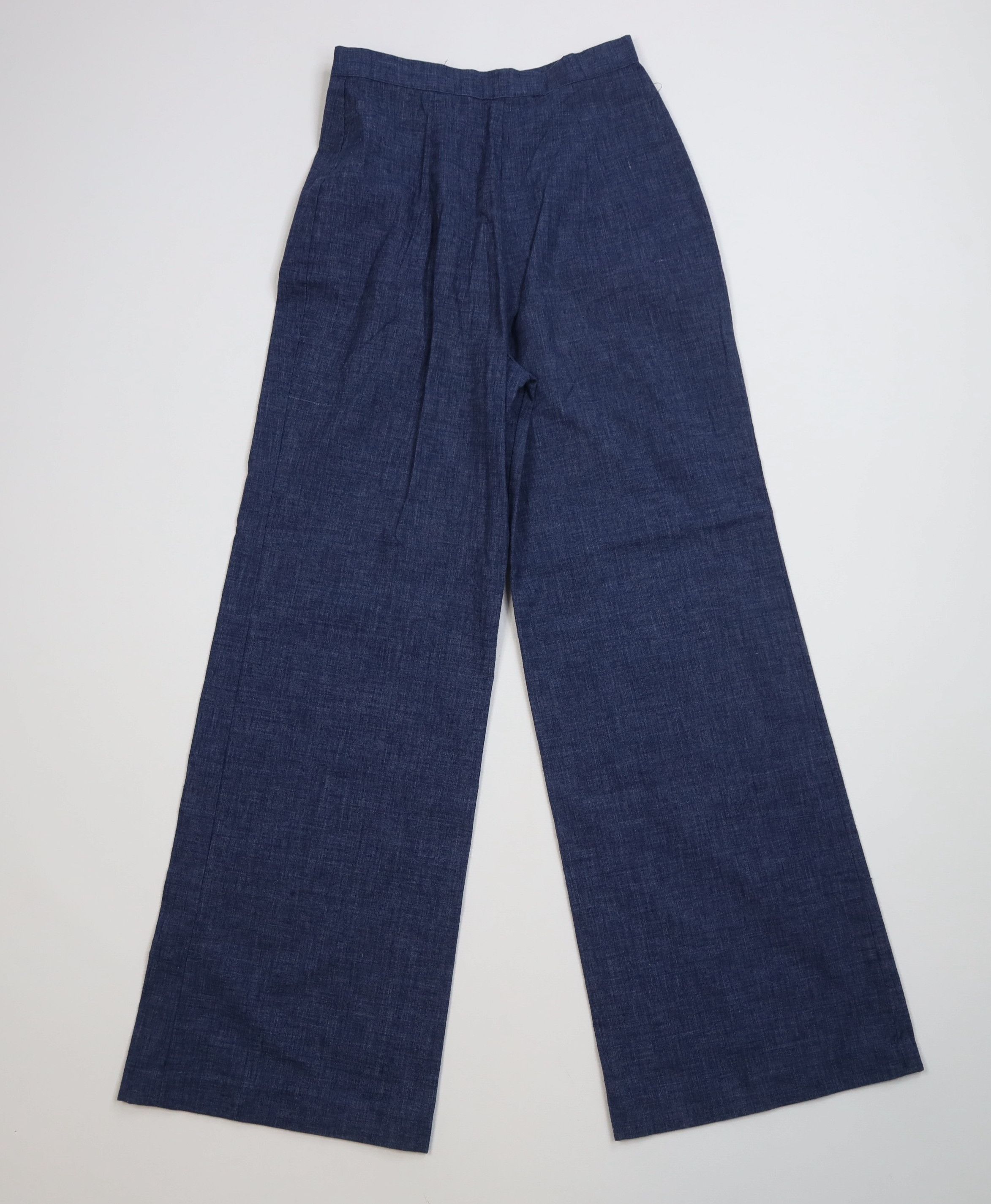Vintage Vintage 70s Streetwear Bell Bottoms Jeans Pants Blue USA Size 26" / US 2 / IT 38 - 8 Thumbnail