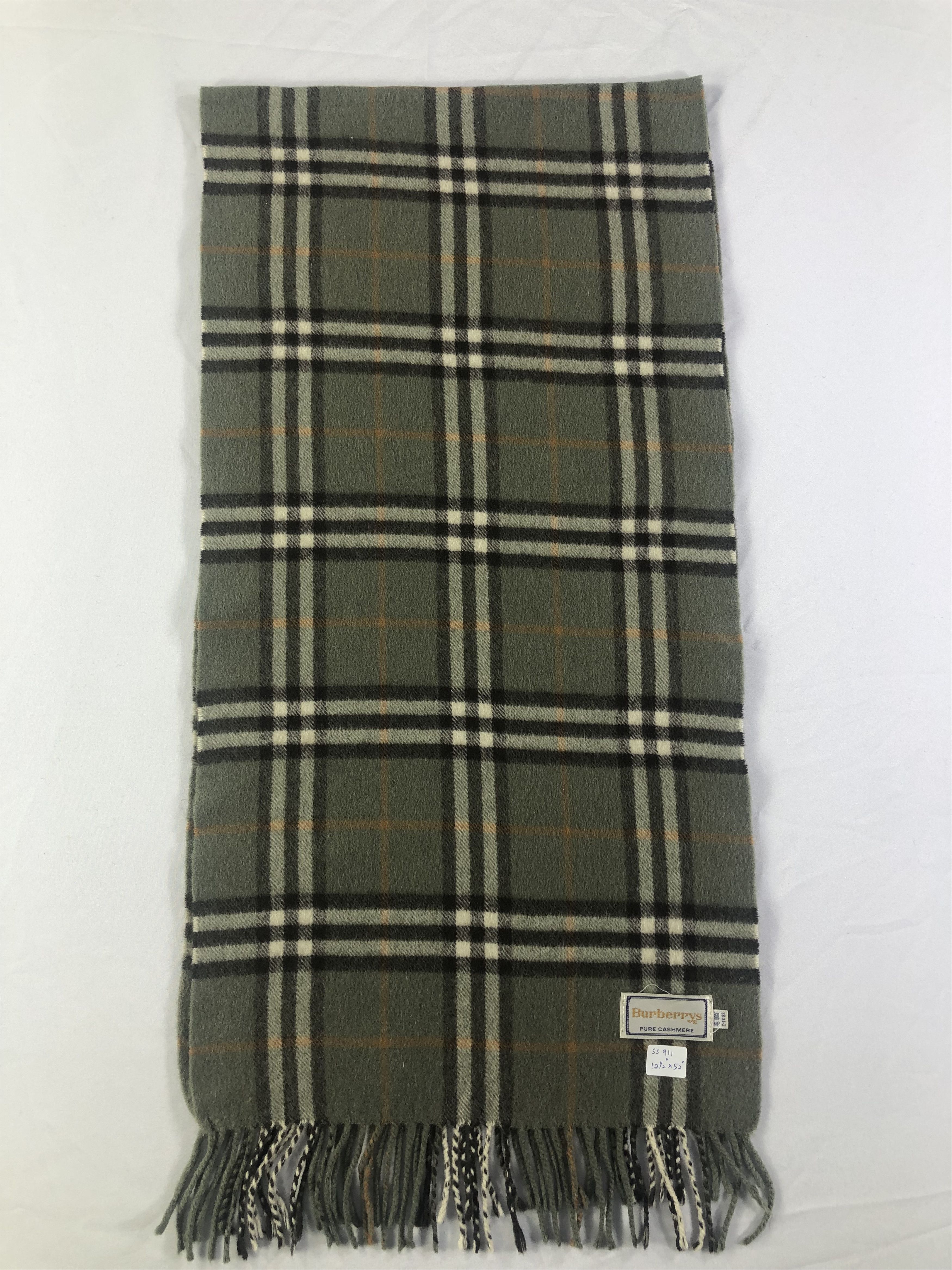 Burberry Burberry Pure Cashmere Scarf / Muffler / Neckwear Size ONE SIZE - 3 Thumbnail