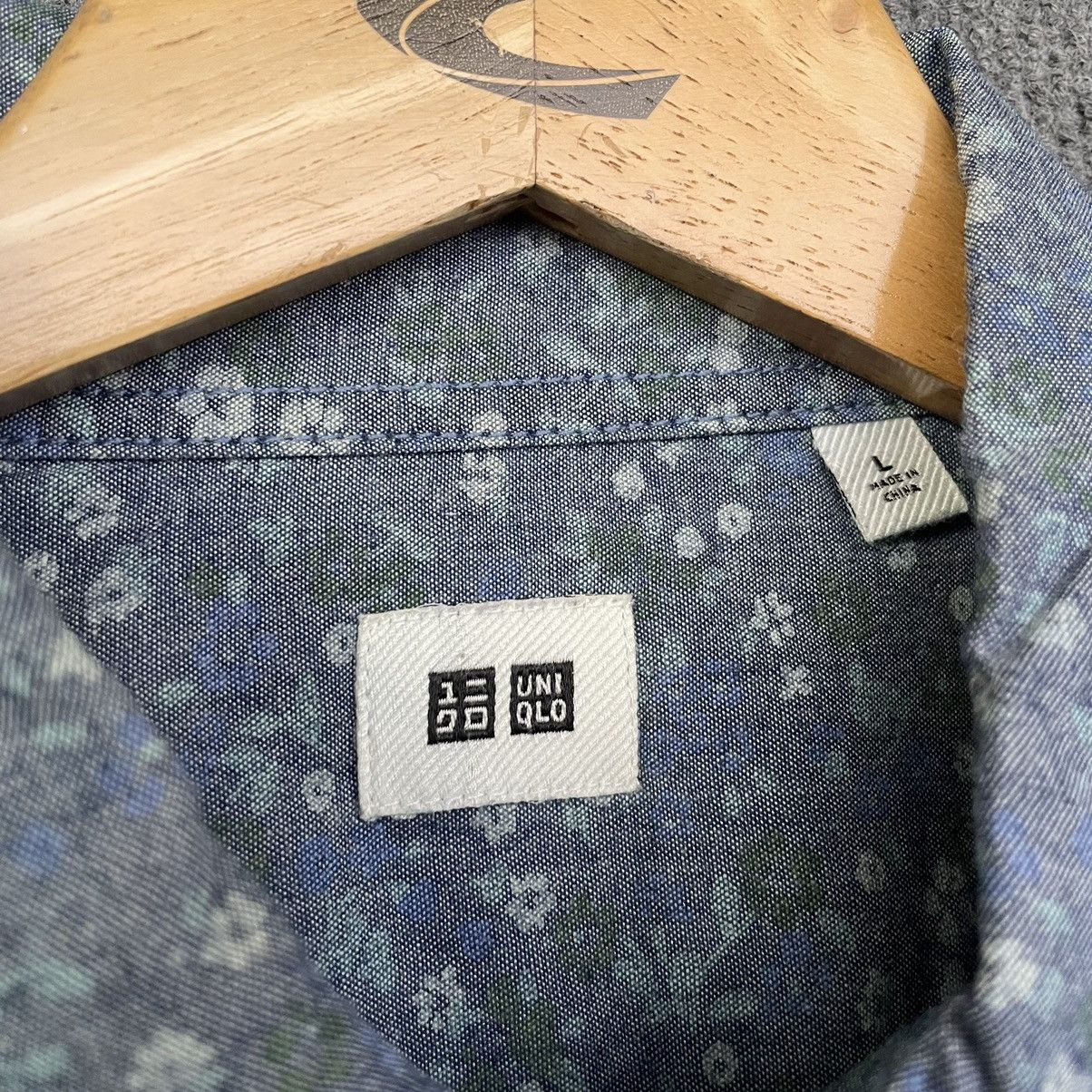Japanese Brand Uniqlo Floral AOP Button Ups T Shirt Size US L / EU 52-54 / 3 - 3 Thumbnail