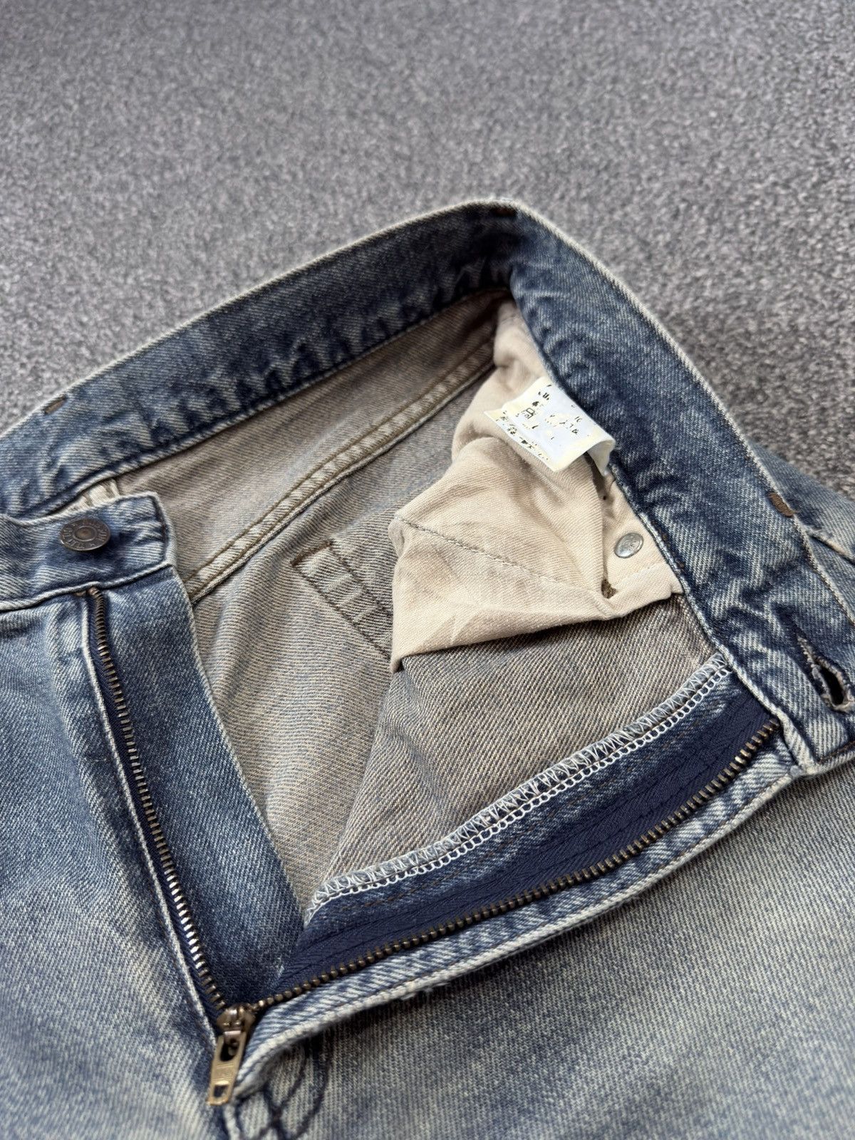 Japanese Brand Vintage Japanese Fade Aging Bobson Straight Distressed Denim Size US 30 / EU 46 - 12 Thumbnail