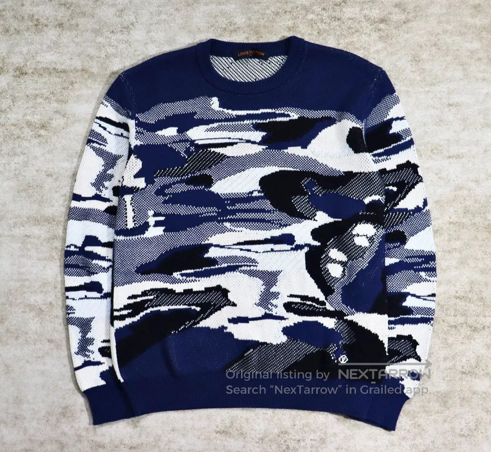 Louis Vuitton Louis Vuitton Knit Sweater with Ombre Pattern. Size US M / EU 48-50 / 2 - 1 Thumbnail