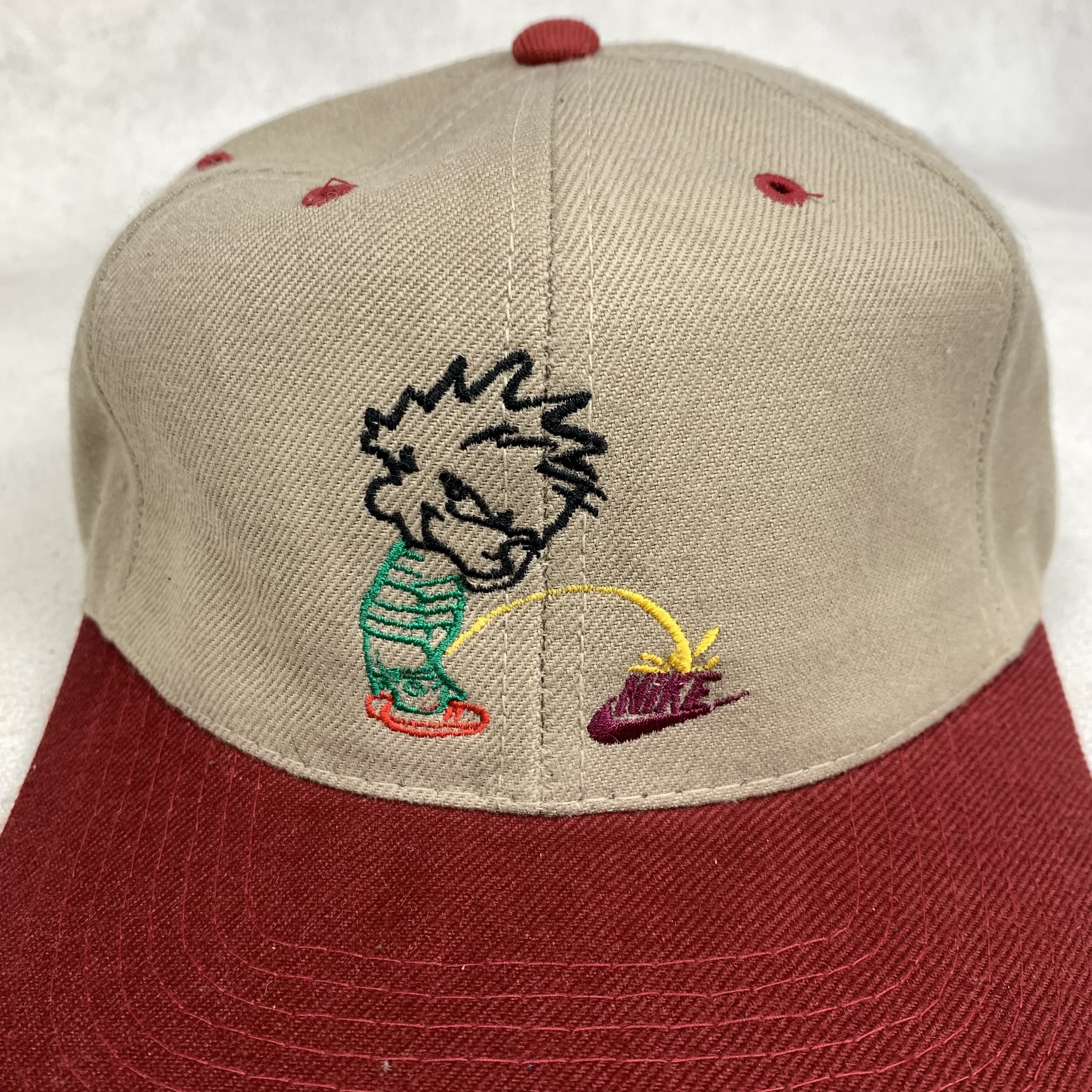 Nike Vintage Nike Calvin Piss Hat Cap Size ONE SIZE - 2 Thumbnail