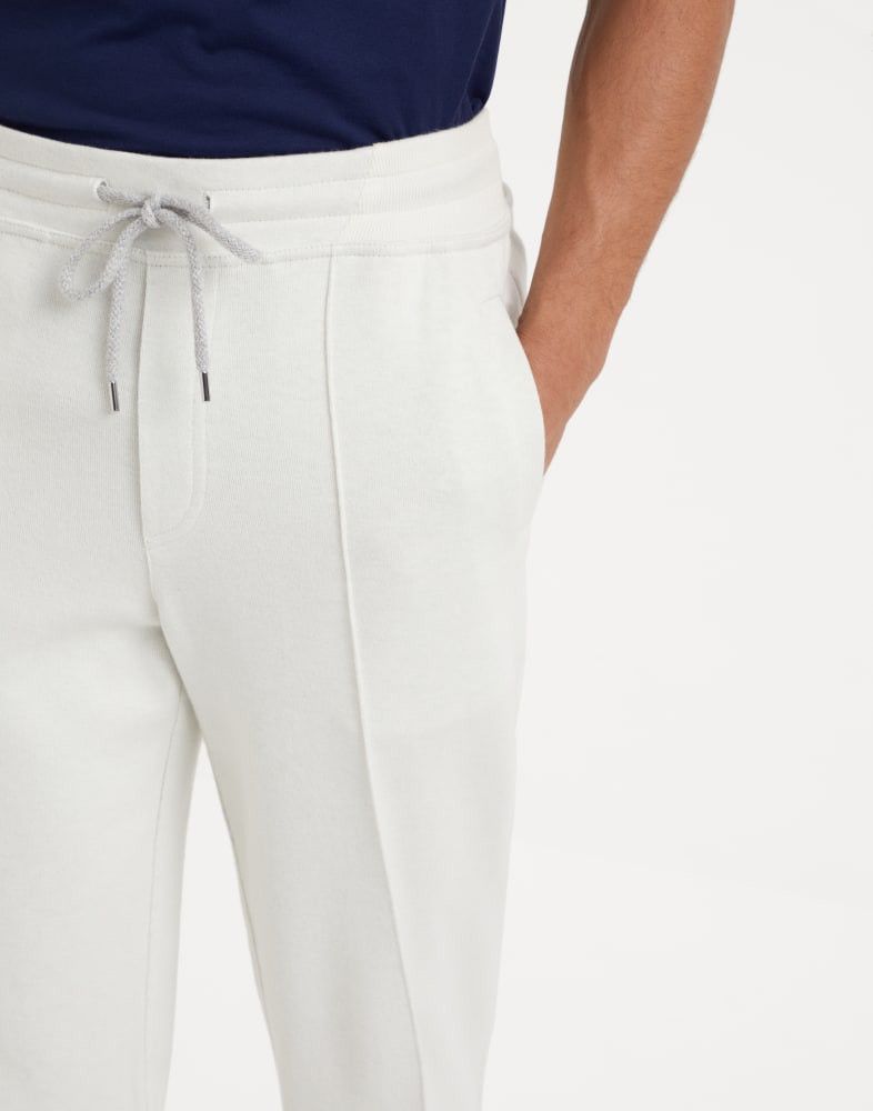 o1w1db10825 Drawstring-Waistband Track Pants in White