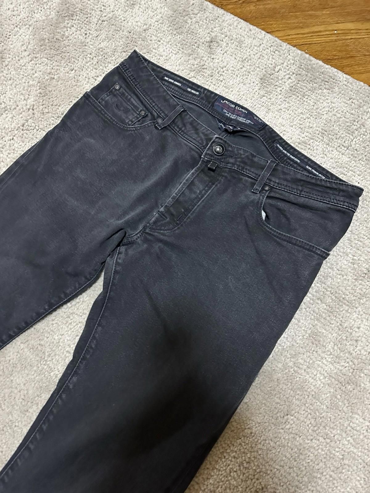 Jacob Cohen JACOB COHEN Black Stretch Handmade Tailored Jeans Size 38 Size US 38 / EU 54 - 4 Thumbnail