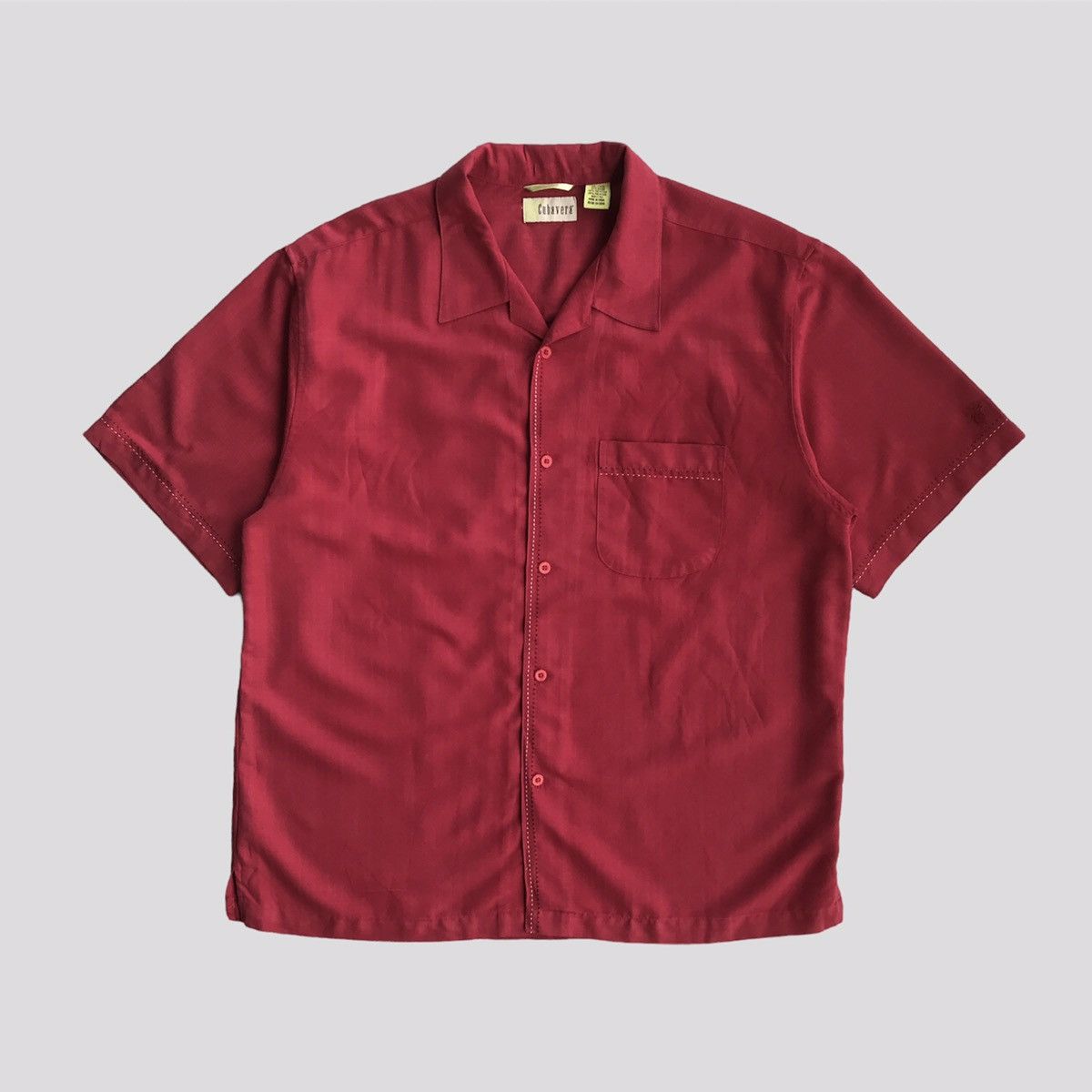 Cubavera Cubavera Camp Collar Bowling Shirt Size US XL / EU 56 / 4 - 1 Thumbnail