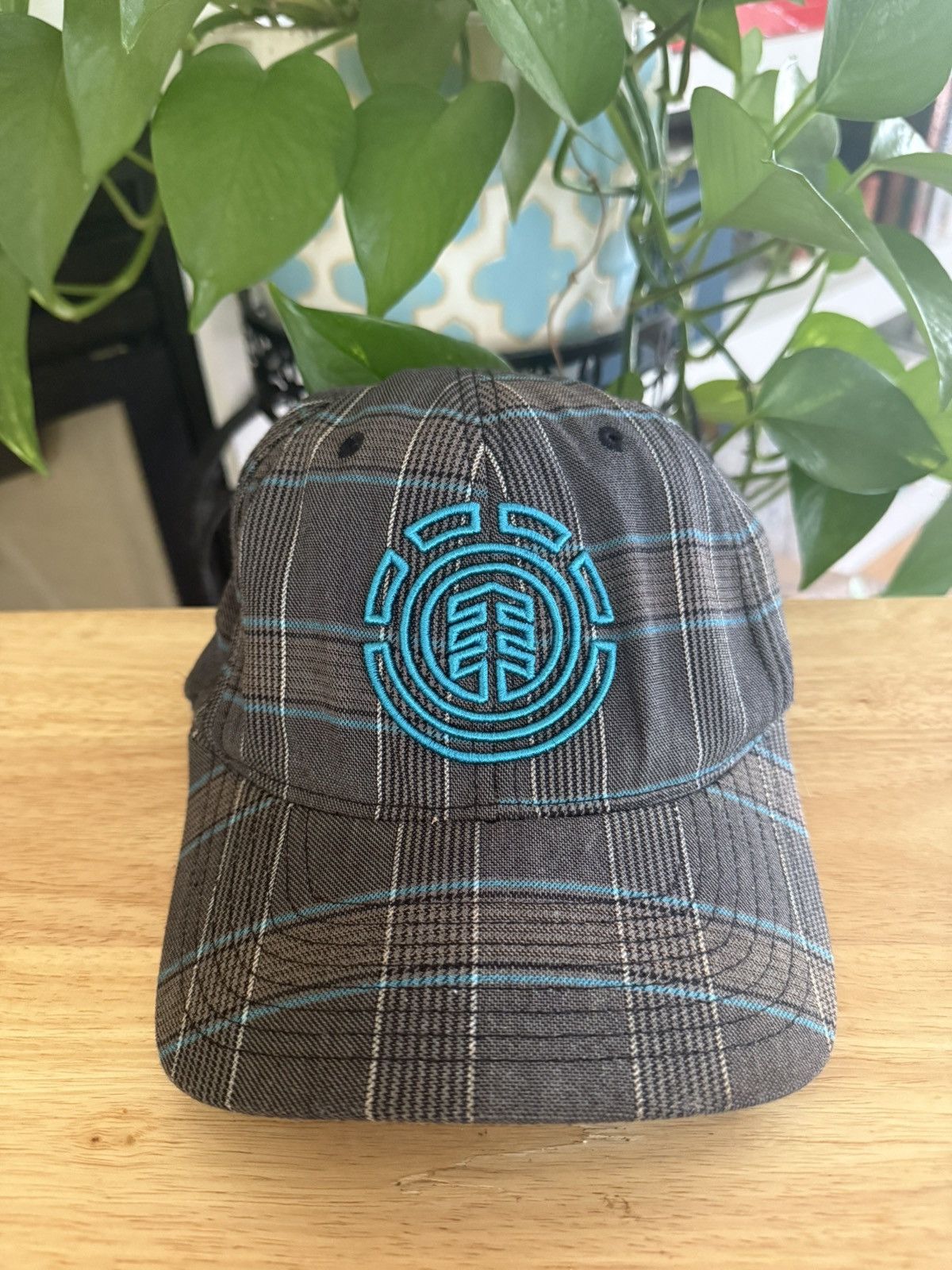 Element vintage element plaid hat y2k sk8 Size ONE SIZE - 1 Thumbnail