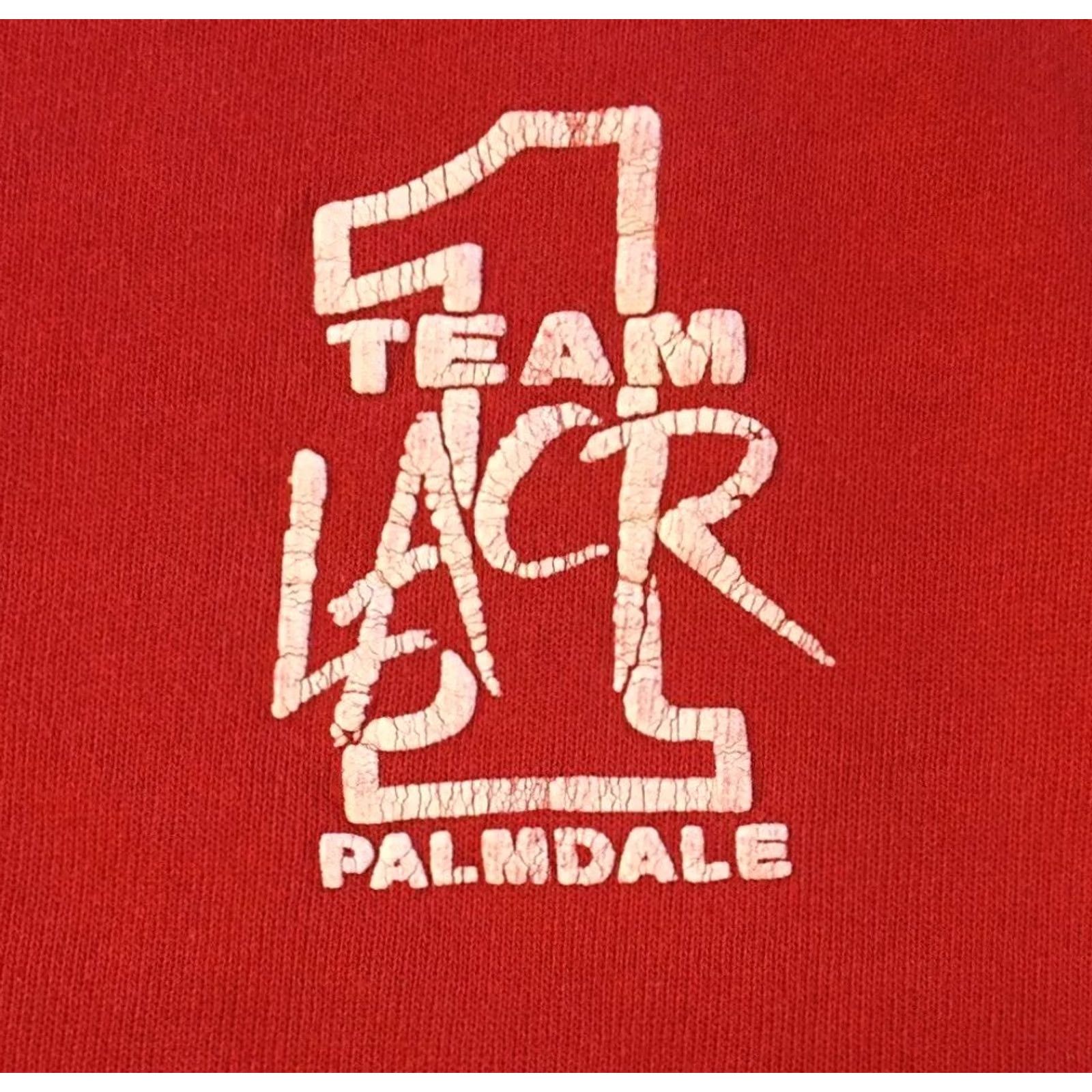 Vintage Vintage 80s LACR Palmdale Racing Team #1 Faded Sweatshirt S M Boxy Motocross Grunge Size US S / EU 44-46 / 1 - 2 Thumbnail