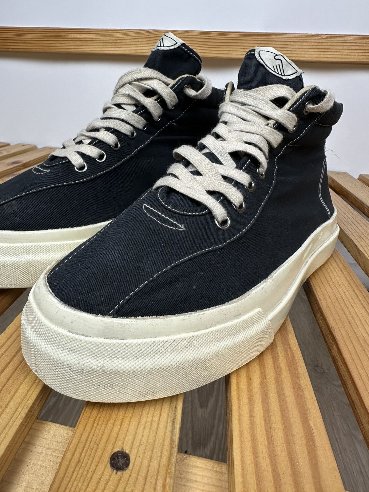 Stepney Workers Club SWC Stepney Workers Club Hi Top Sneakers Size 45 Size US 11.5 / EU 44-45 - 3 Thumbnail