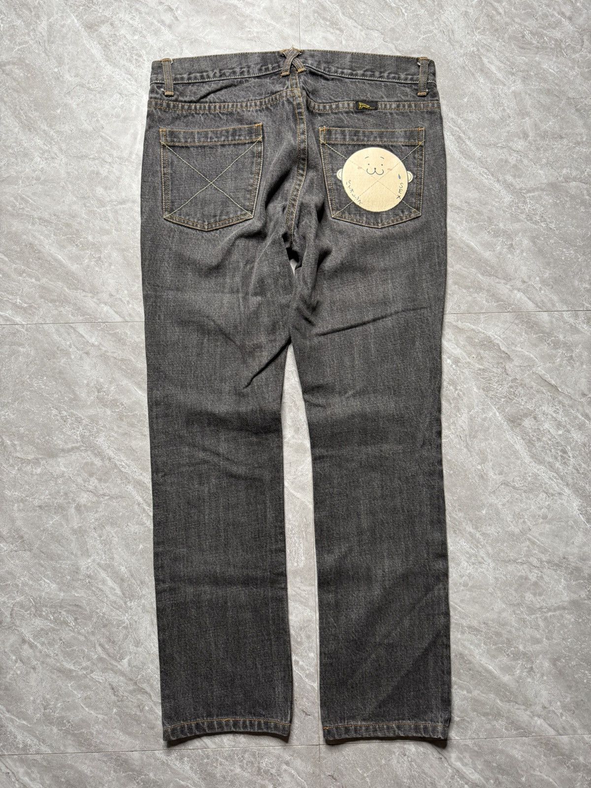 20471120 × Japanese Brand Hyoma 20471120 Double Sex Flared Jeans