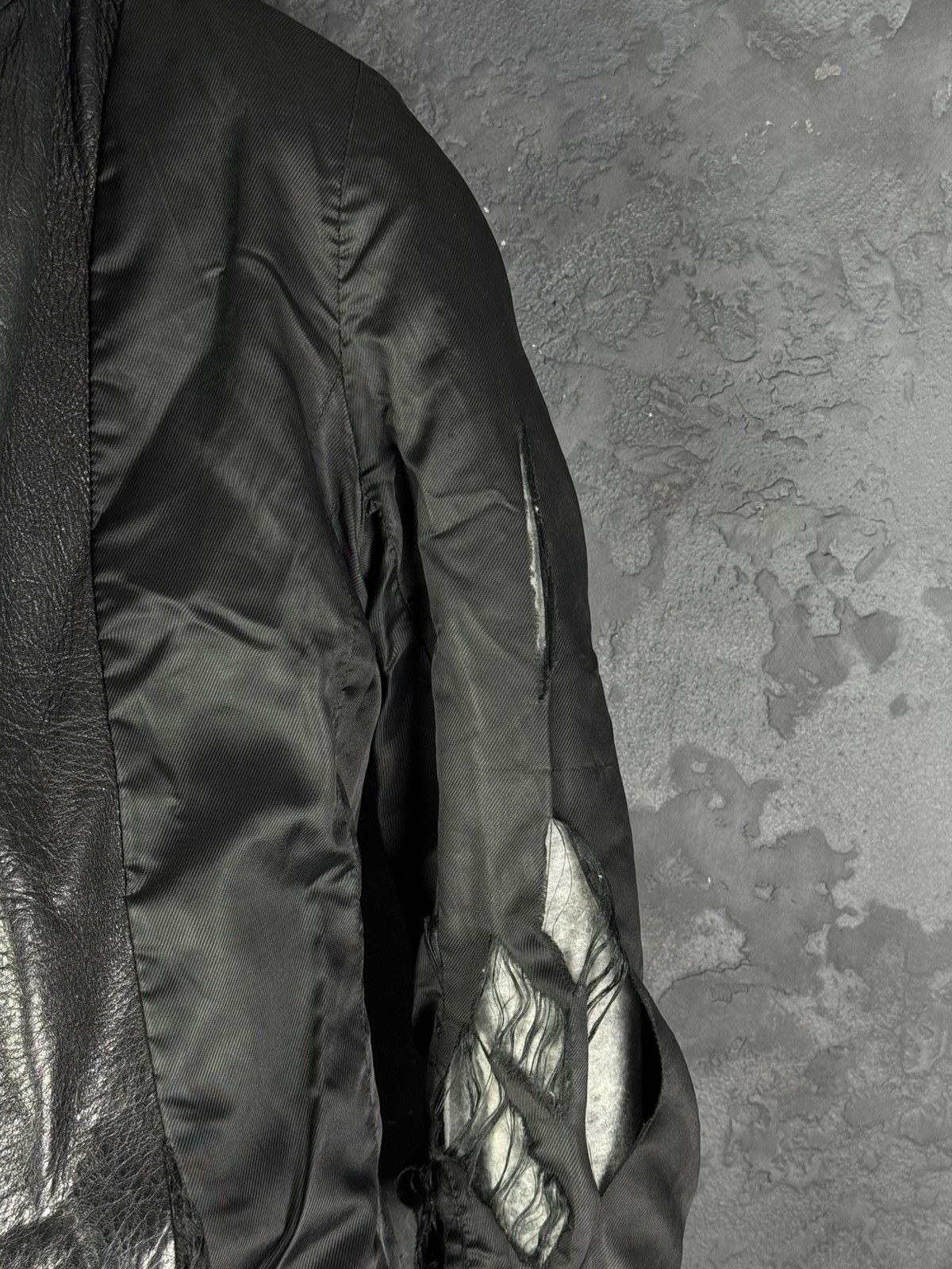 Balenciaga Balenciaga Vintage Women’s Biker Leather Jacket Size S / US 4 / IT 40 - 25 Thumbnail