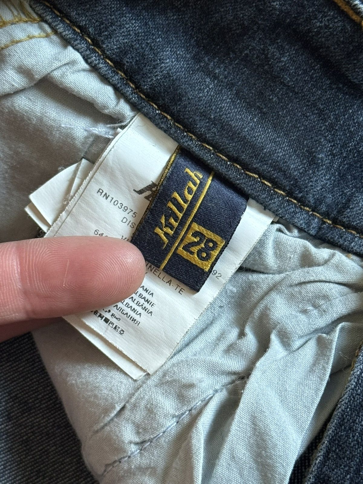 Miss Sixty Killah by Miss Sixty 28 Ebel denim pants jeans trousers Y2K Size 28" / US 6 / IT 42 - 10 Thumbnail