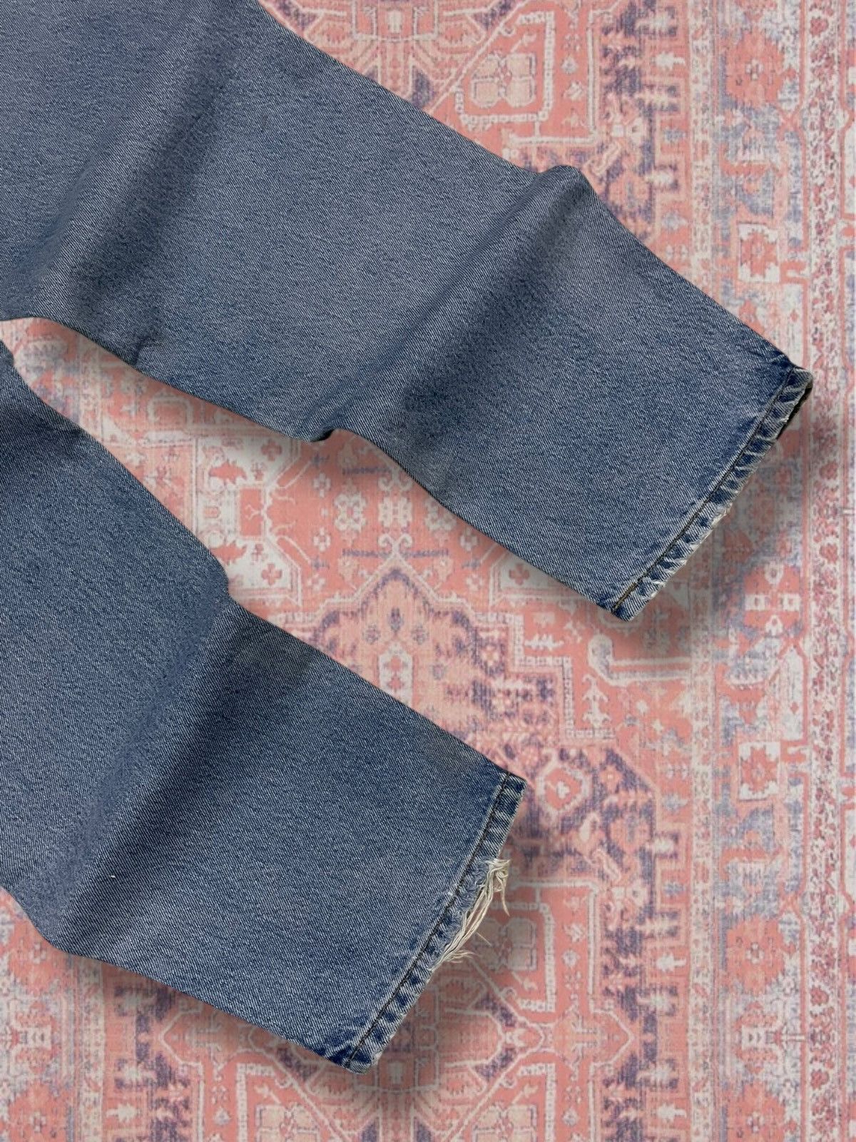 Levi's Vintage Clothing Vintage 1990s Designer Levis Strauss & Co 550 Distressed Size US 32 / EU 48 - 13 Thumbnail