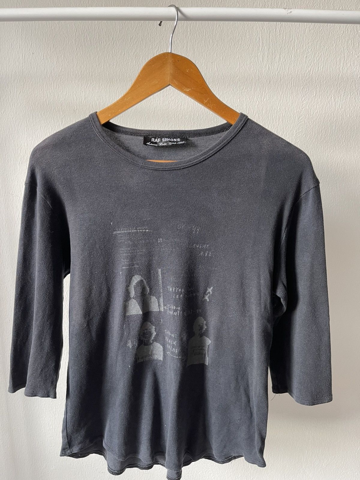 Raf Simons 1998-1999 Raf Simons Tee Size US S / EU 44-46 / 1 - 3 Thumbnail