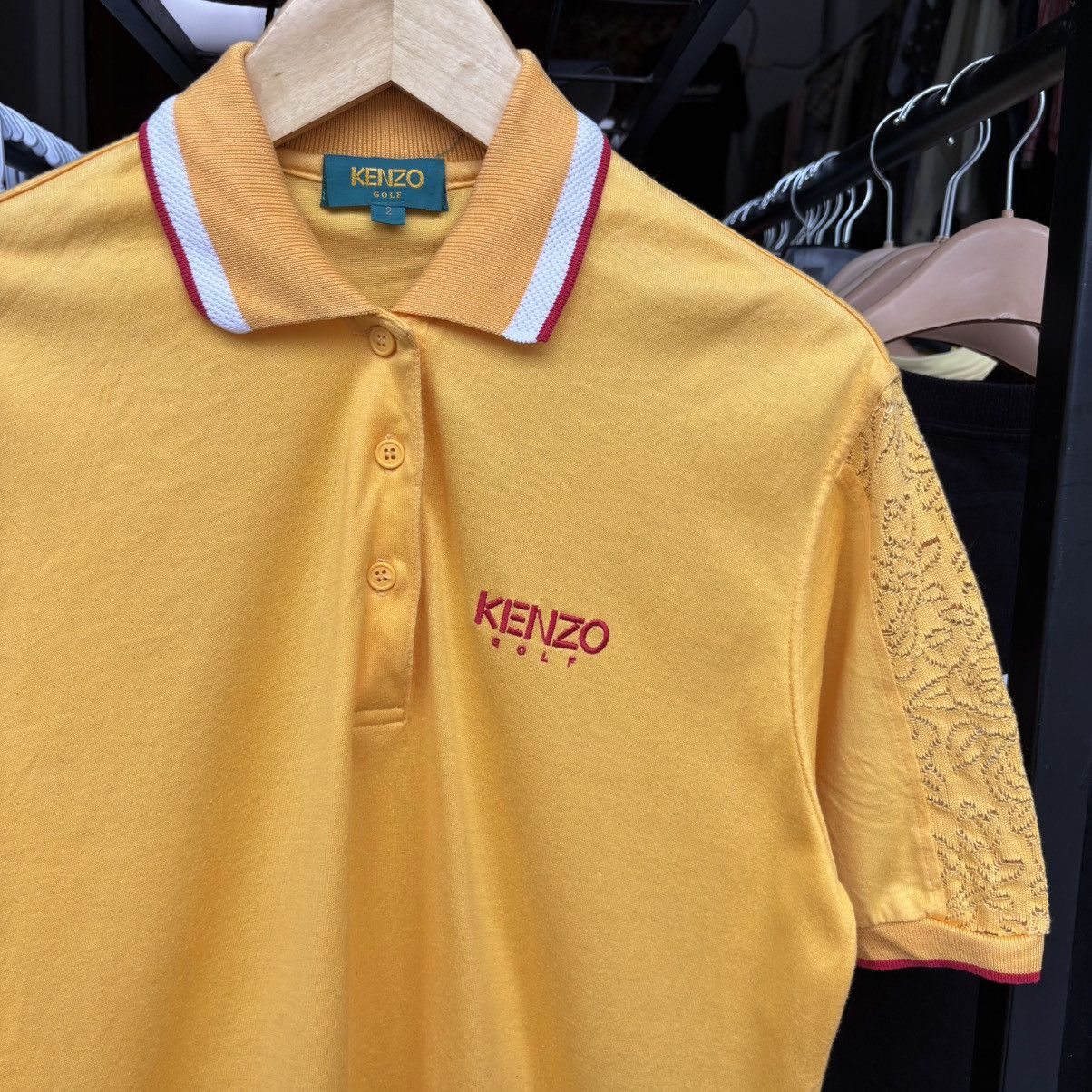 Kenzo Vintage Kenzo Golf Polo Shirts Size M / US 6-8 / IT 42-44 - 2 Thumbnail
