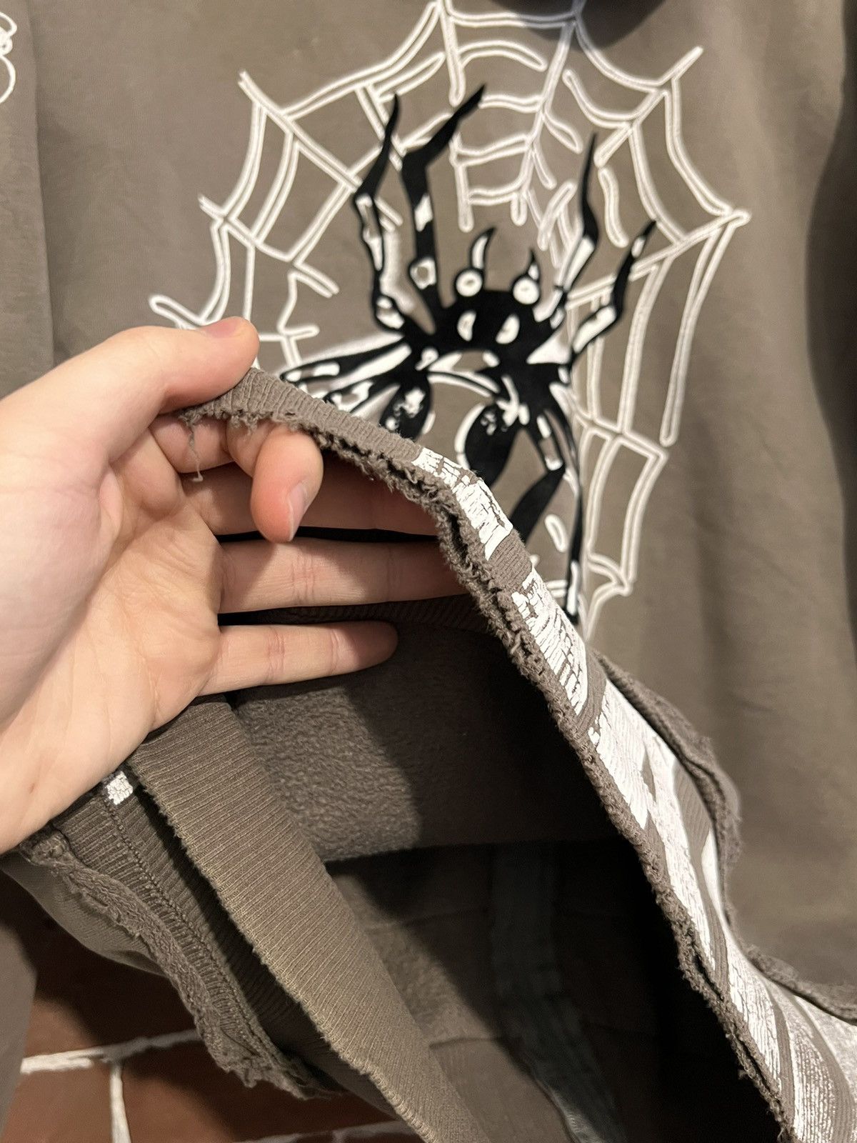 Christian Audigier Rare Ed Hardy Christian Audigier Y2K Drip Spider Web Hoodie Size US M / EU 48-50 / 2 - 10 Thumbnail