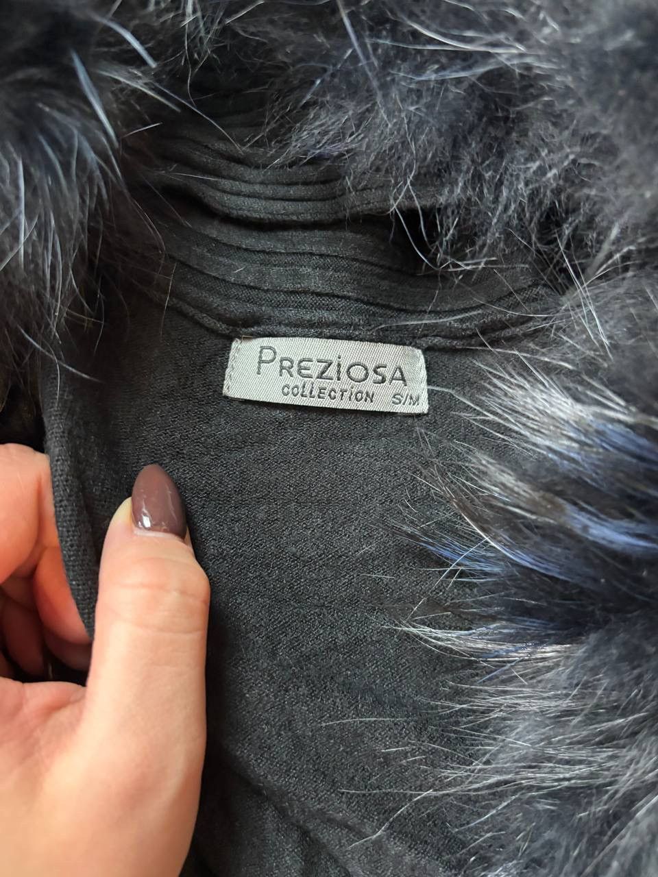 If Six Was Nine × Junya Watanabe × Le Grande Bleu (L.G.B.) Y2K Owens Style Long Fuzz Fur Collar Asymmetrical Coat Size US M / EU 48-50 / 2 - 4 Thumbnail