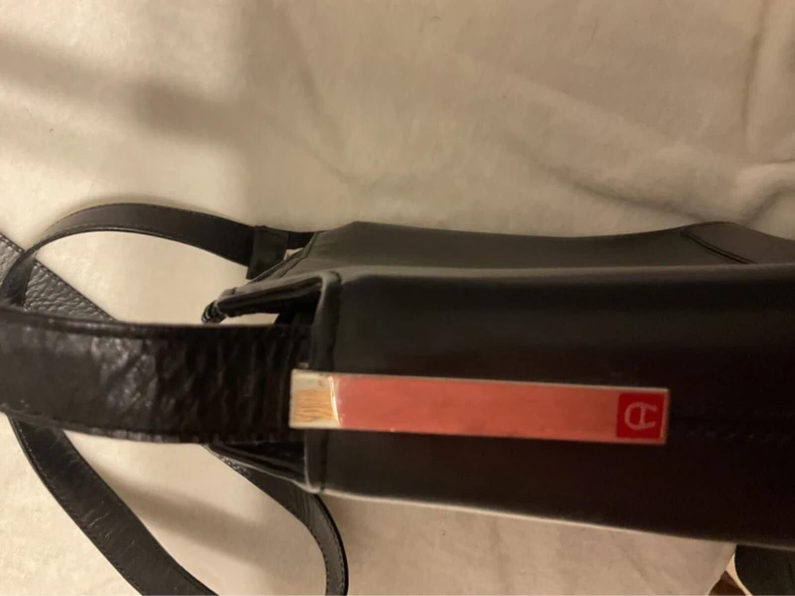 Aigner Aigner designer leather black shoulder purse bag Size ONE SIZE - 6 Thumbnail