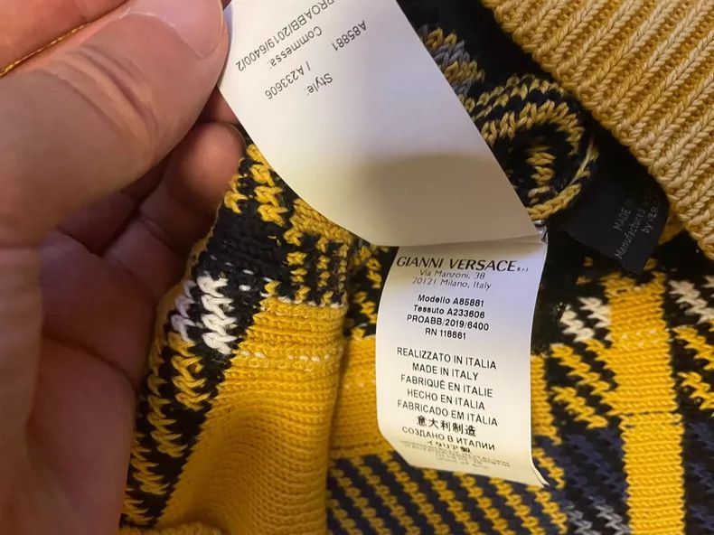 Versace Main line sweater