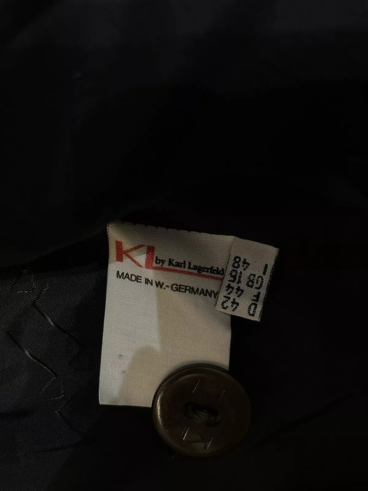 Karl Lagerfeld Vintage KL by Karl Lagerfeld Double Breast Blazer Jacket Size L / US 10 / IT 46 - 19 Thumbnail