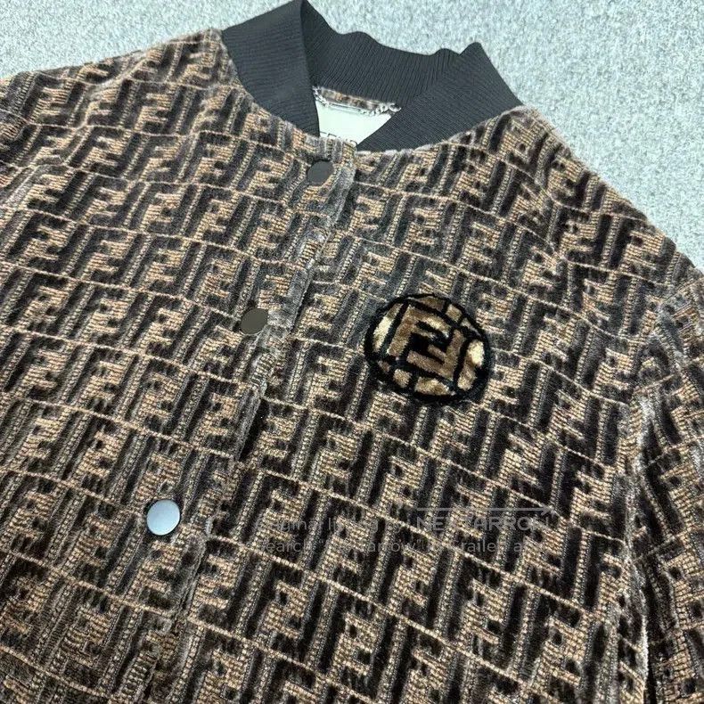 Fendi Fendi Double F Wool Jacket 38. Size US S / EU 44-46 / 1 - 3 Thumbnail