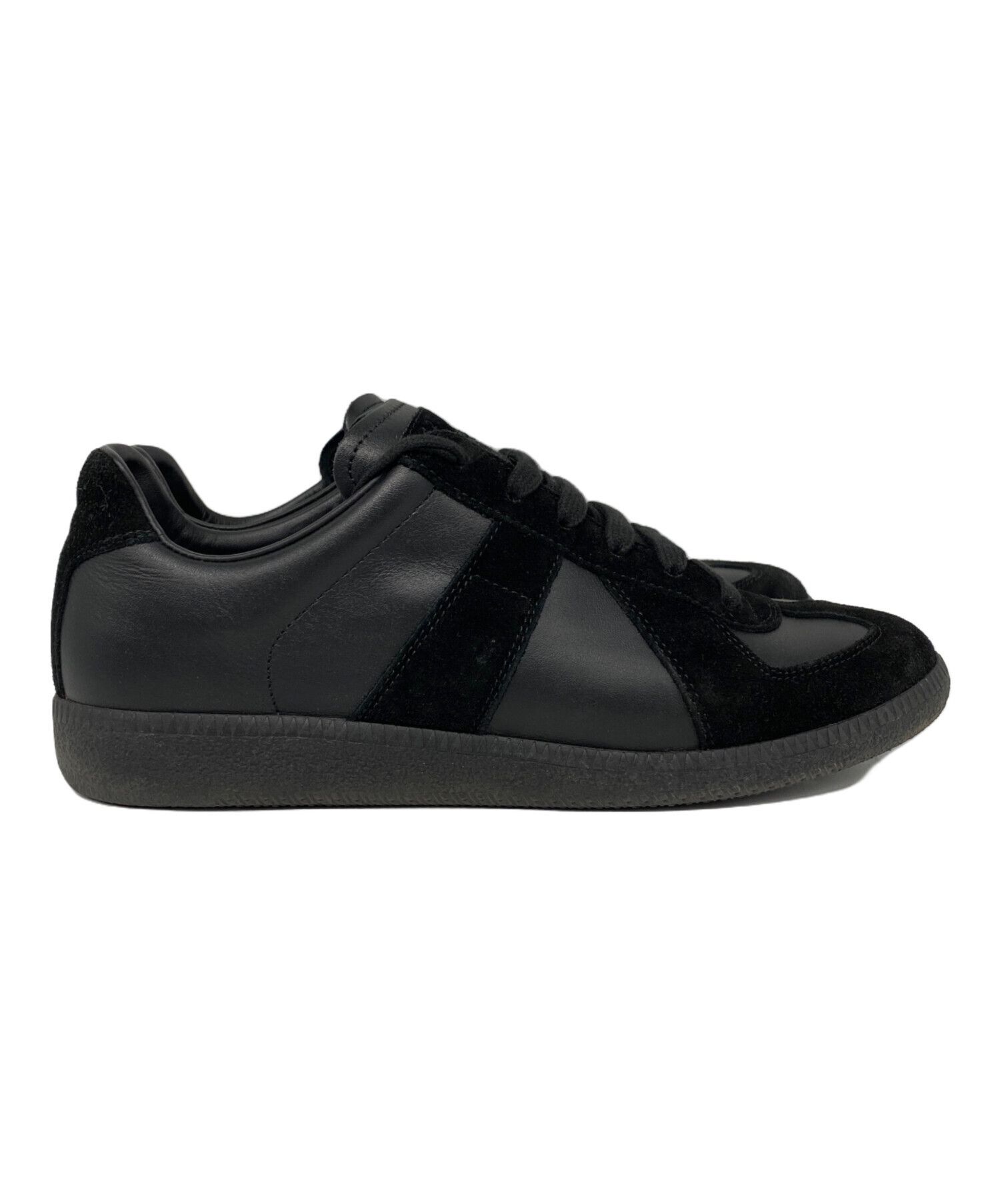 Maison Margiela Maison Margiela REPLICA German Trainer Black 39 Size US 6 / EU 39 - 4 Thumbnail
