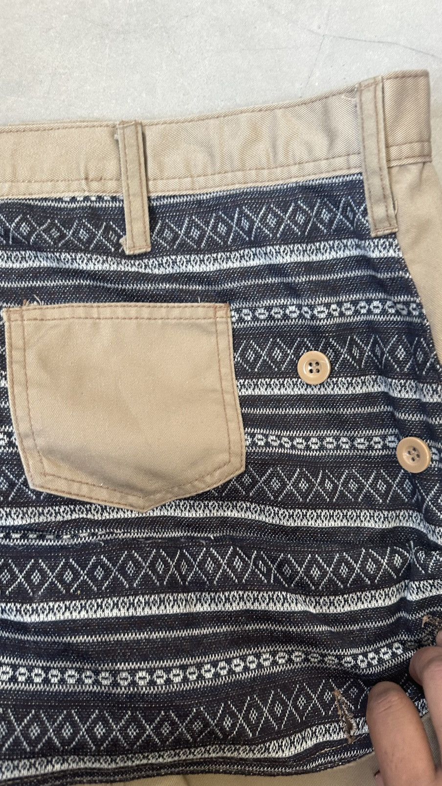 Japanese Brand DOUBLE BACK POCKET CASUAL PANT Size US 36 / EU 52 - 17 Thumbnail