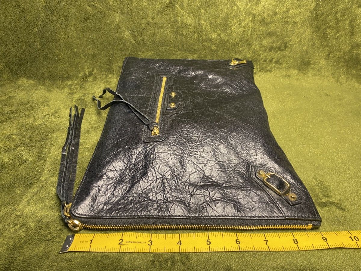 Balenciaga Balenciaga black leather clutch bag Size ONE SIZE - 13 Thumbnail