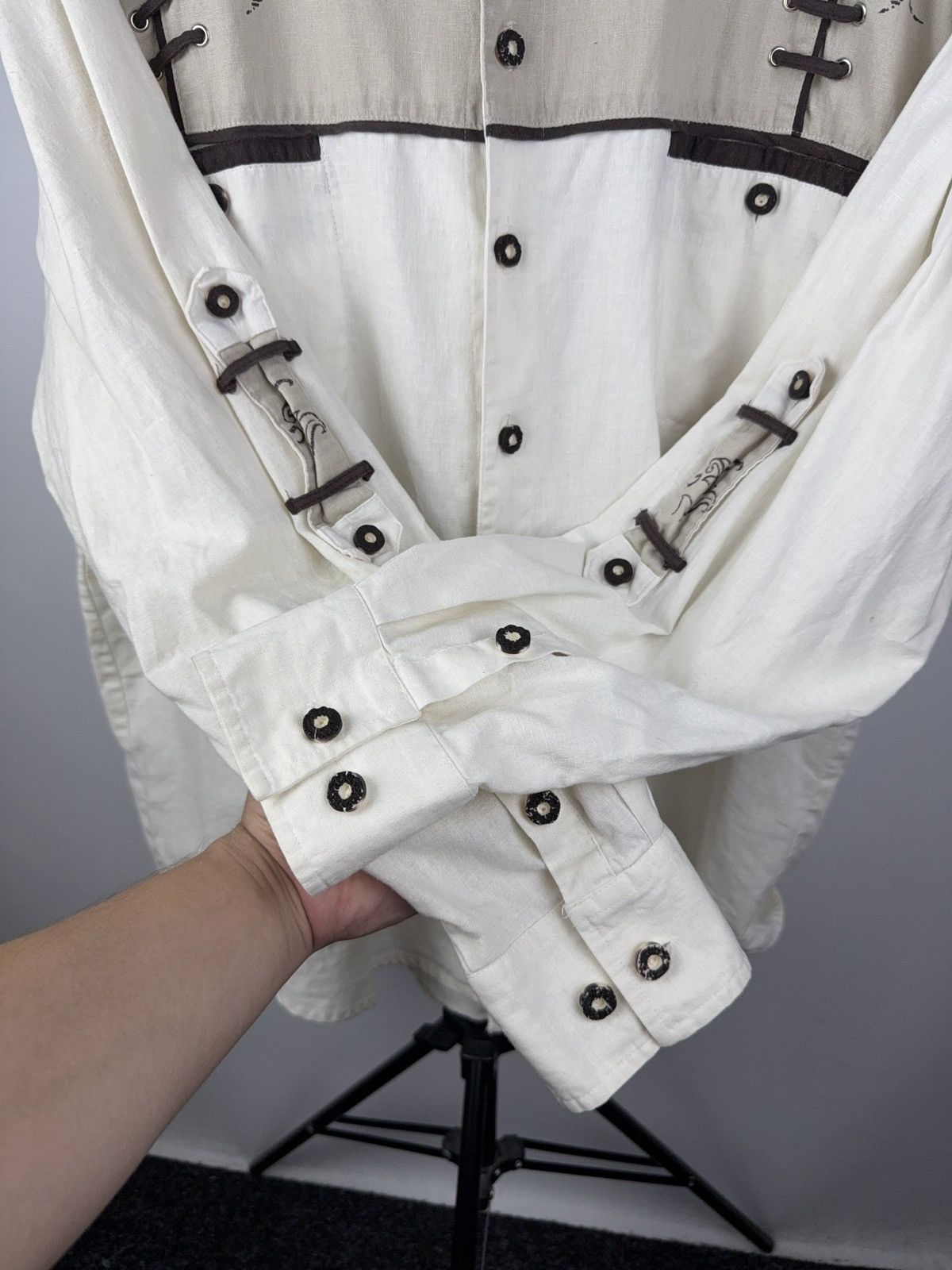 Cowboy Equipment Designer Jacques Lorant Gothic Western Shirt Y2K Style XL Size US XL / EU 56 / 4 - 6 Thumbnail