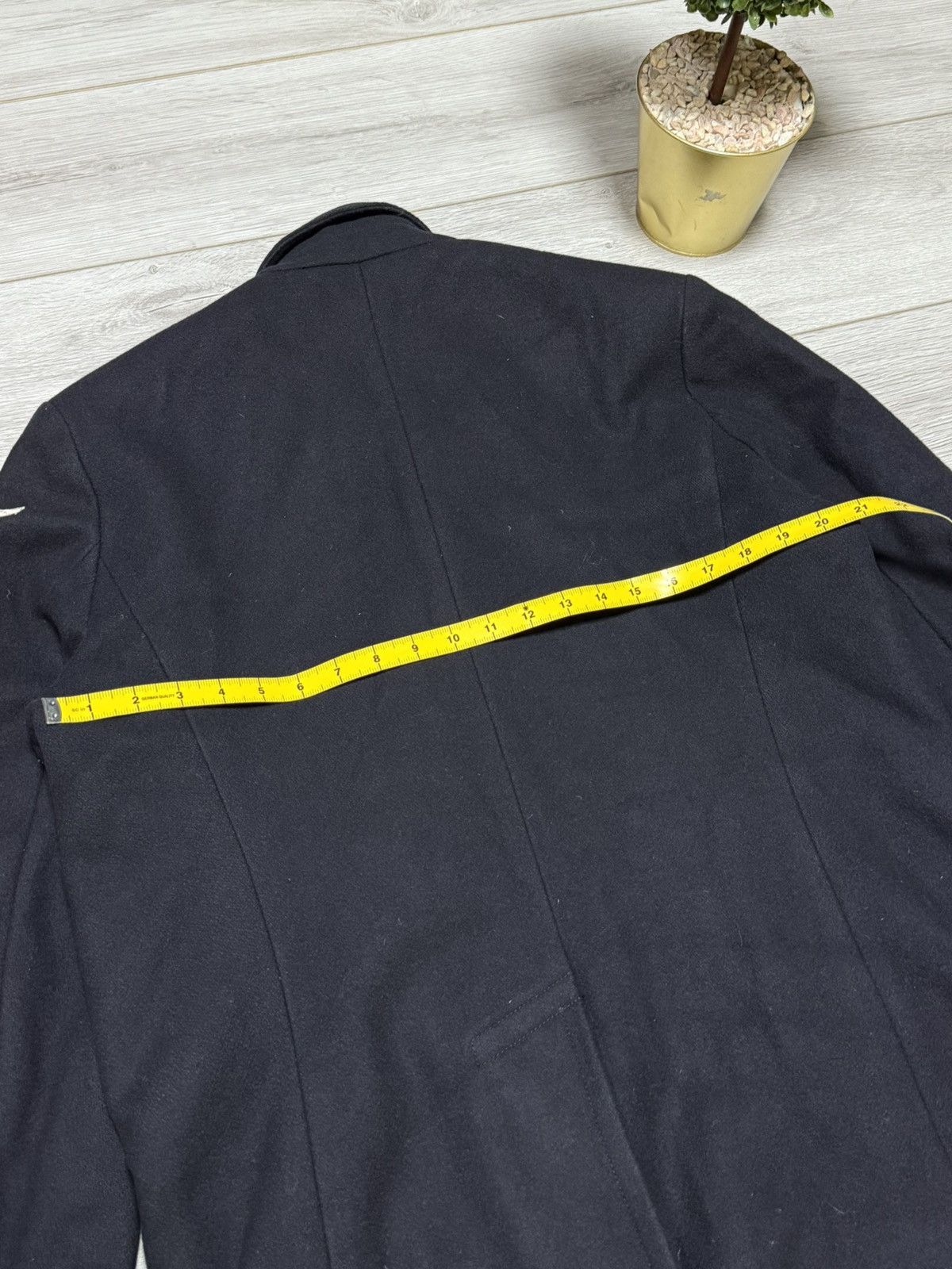 Polo Ralph Lauren POLO wool double breasted pea coat buttons jacket anchor Size US L / EU 52-54 / 3 - 15 Thumbnail