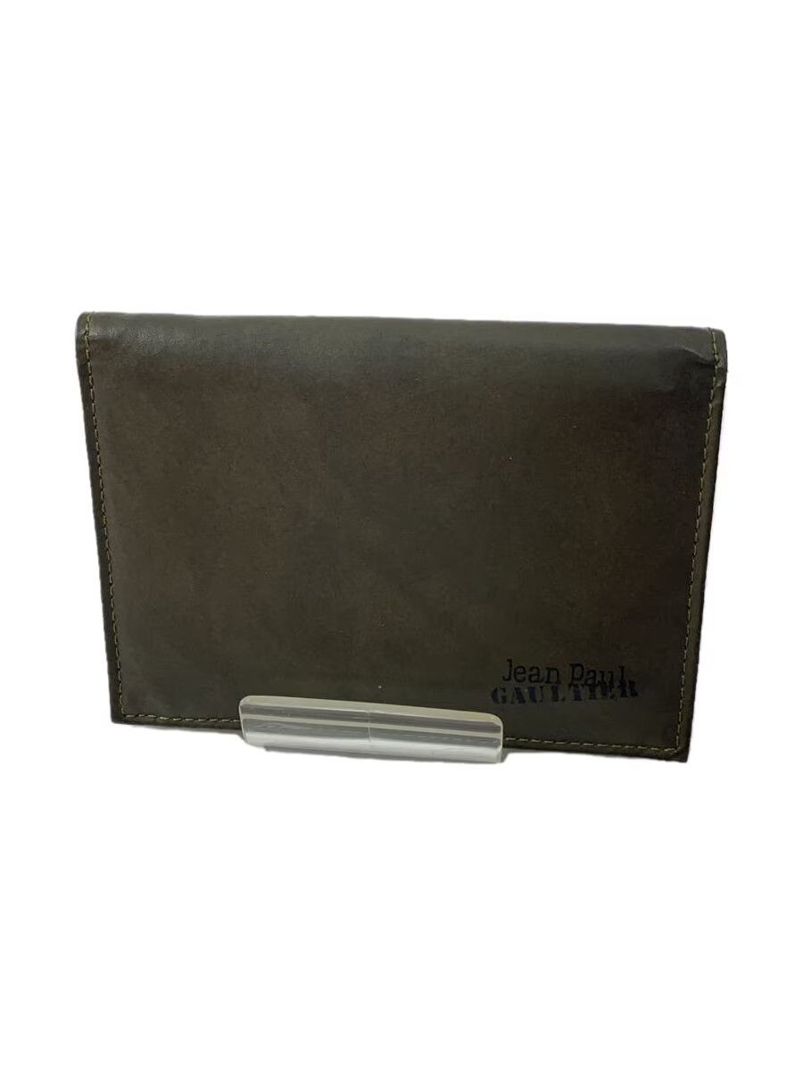 Leather card wallet Jean Paul Gaultier Blue in Leather