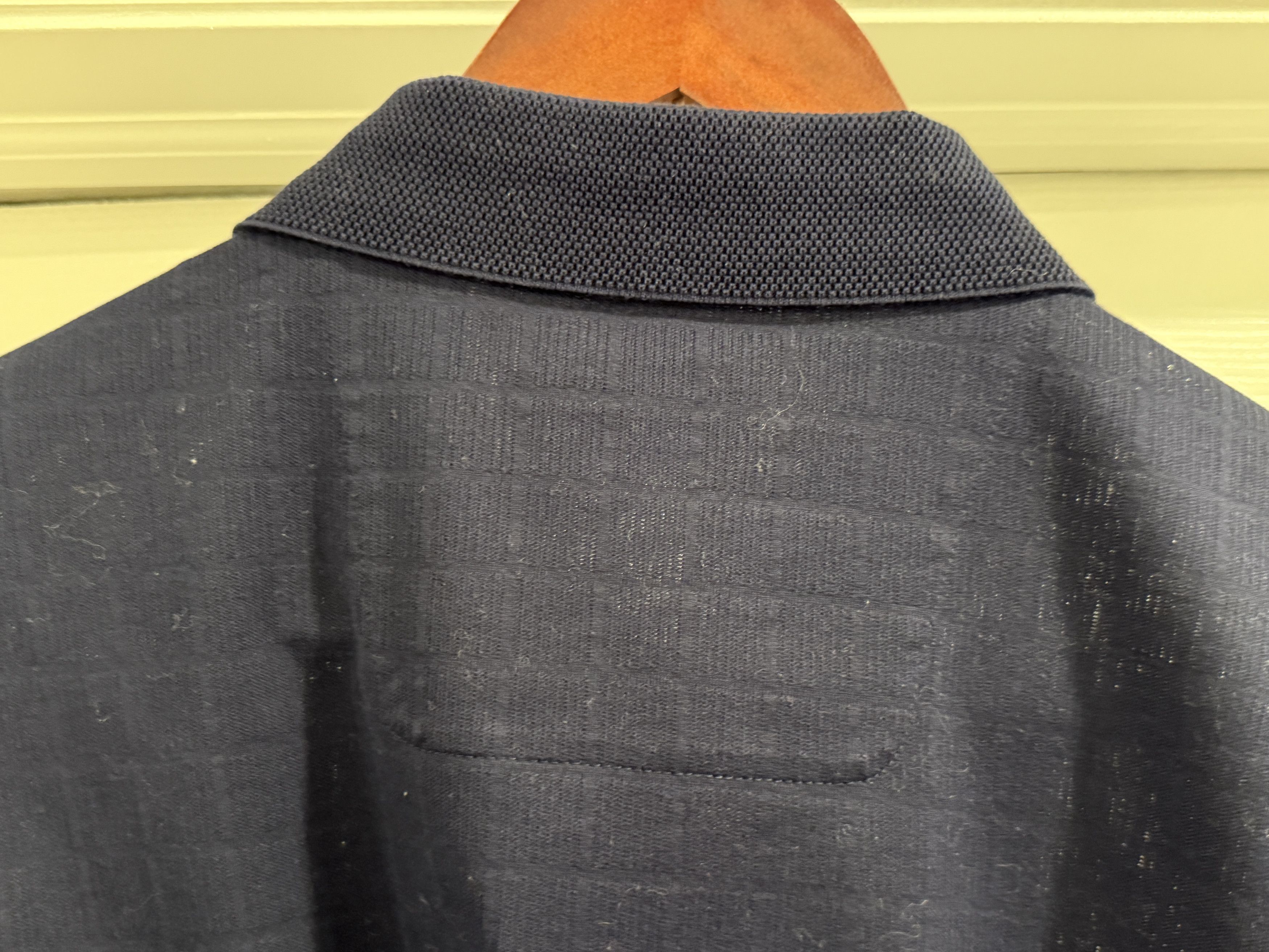 Z Zegna Zegna Polo--ZZegna Line Size XL Navy Size US XL / EU 56 / 4 - 7 Thumbnail