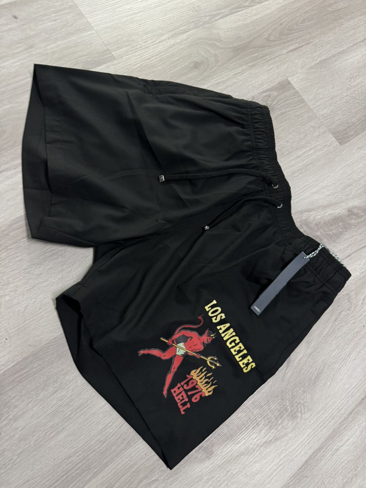 Amiri Sinner Swim Shorts