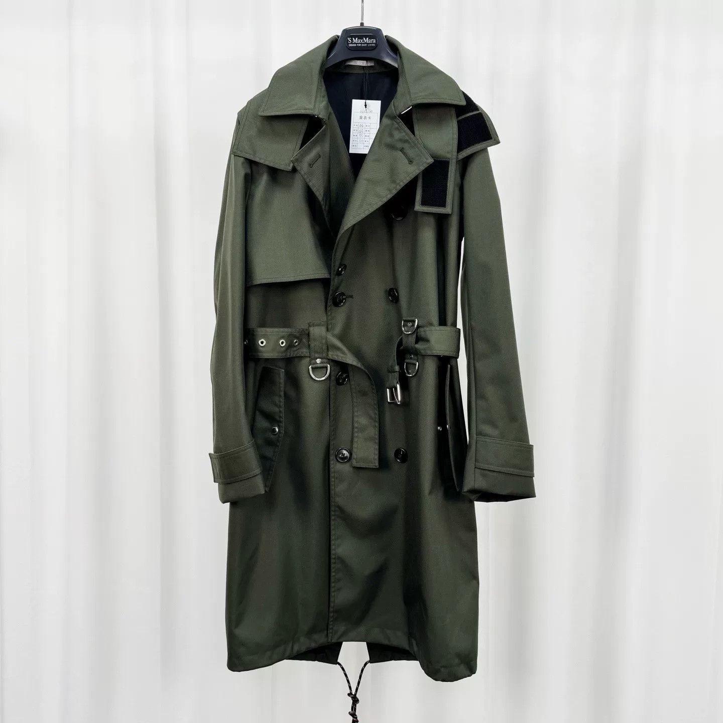 Dior Dior Green Military Style Windbreaker Coat Size US L / EU 52-54 / 3 - 1 Thumbnail