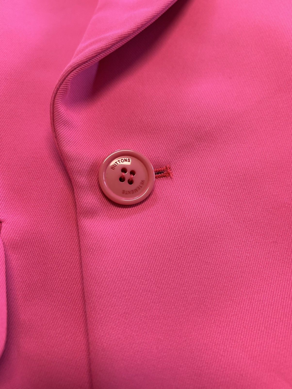 Vetements 2020 Oversized Blazer Pink Size 48L - 6 Thumbnail